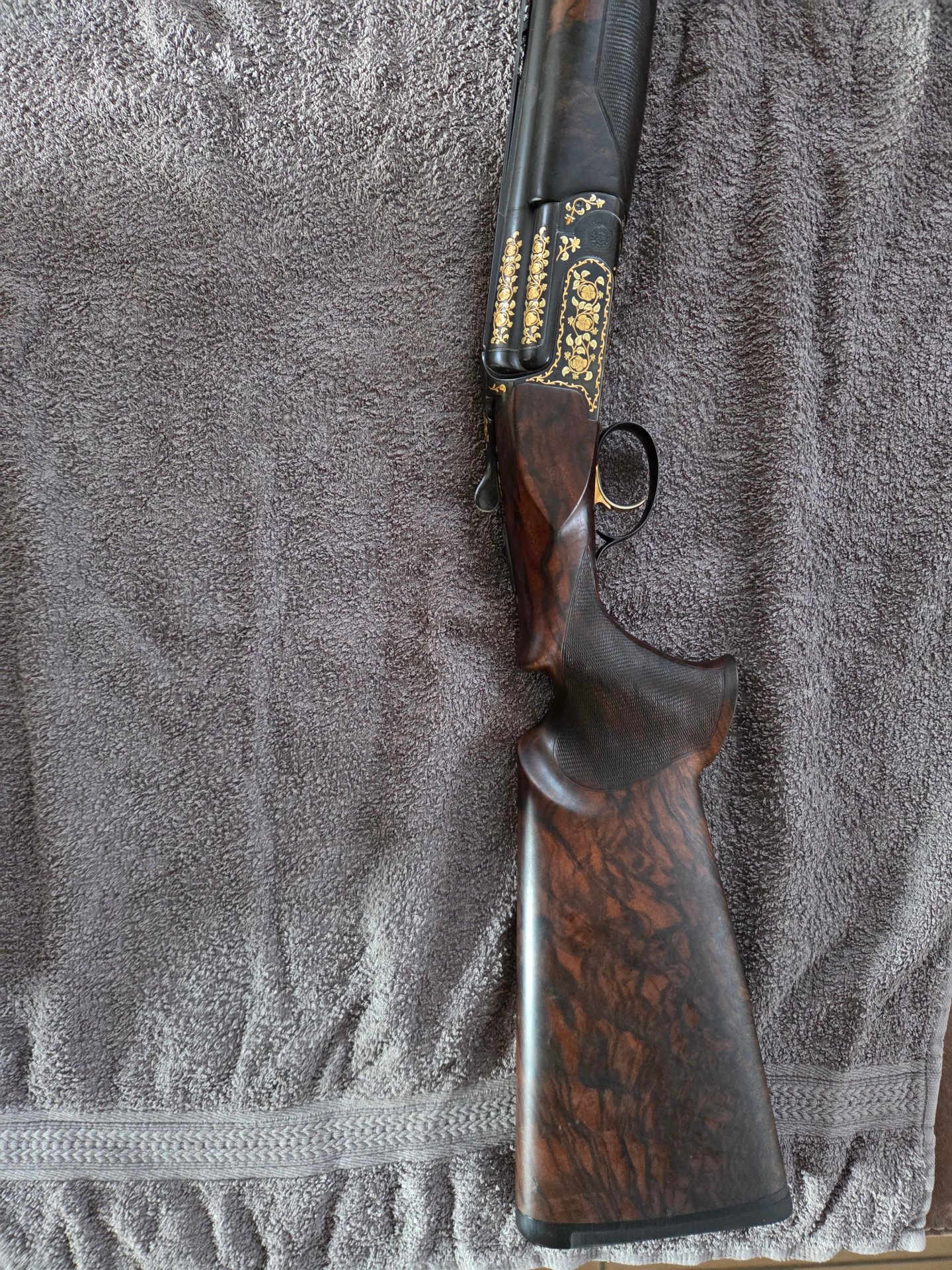 Perazzi MX8 Bockflinte Kal. 12/70 Goldverziehrung einzelstück – Bild 2