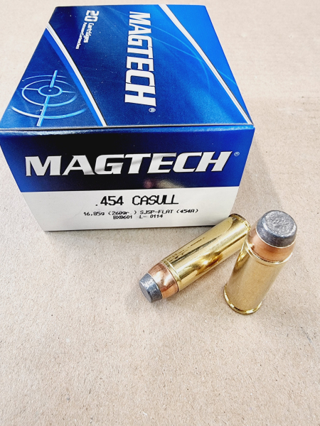 .454 Casull 260grs Magtech SJSP 100 Stk. #454A# – Bild 1