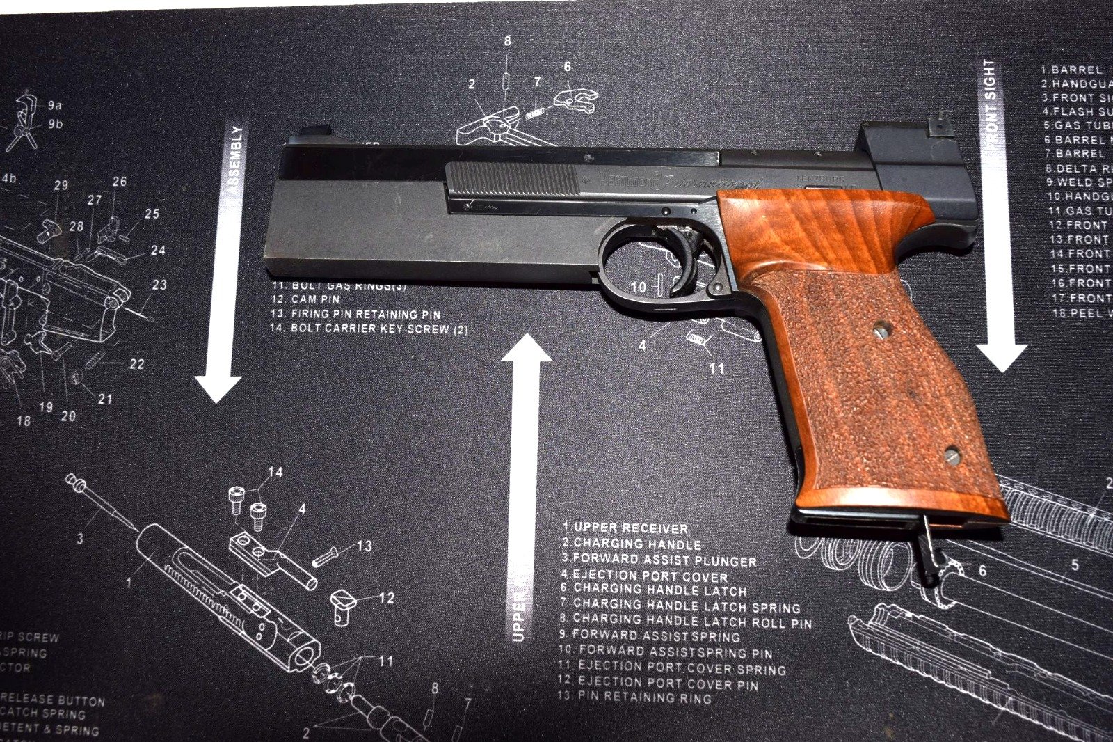 Hämmerli Modell 208 22 lr Sportpistole – Bild 1