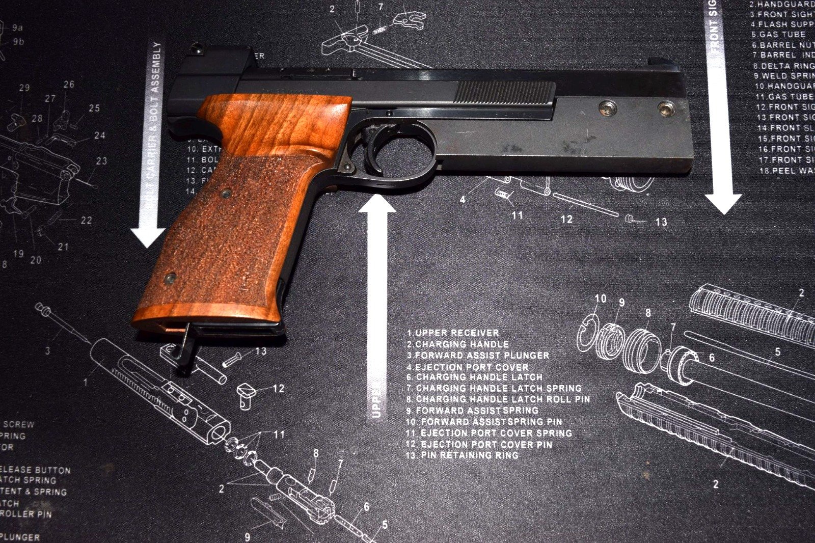 Hämmerli Modell 208 22 lr Sportpistole – Bild 2