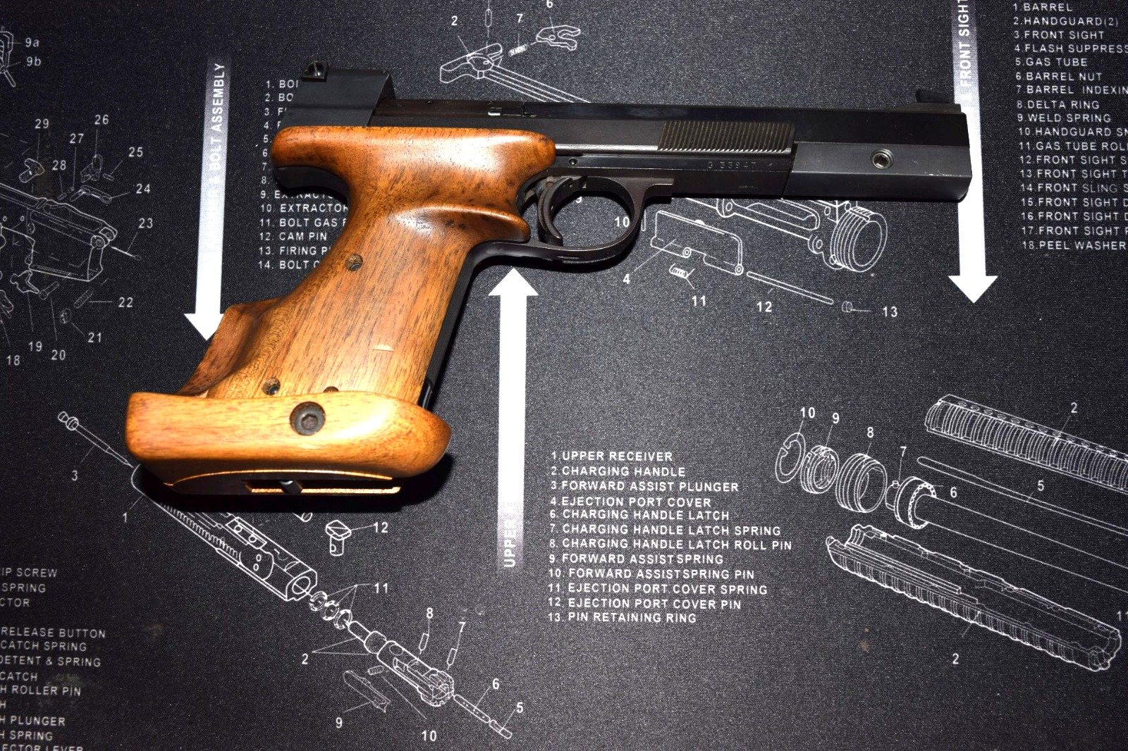 Hämmerli Modell 208 22 lr Sportpistole – Bild 2