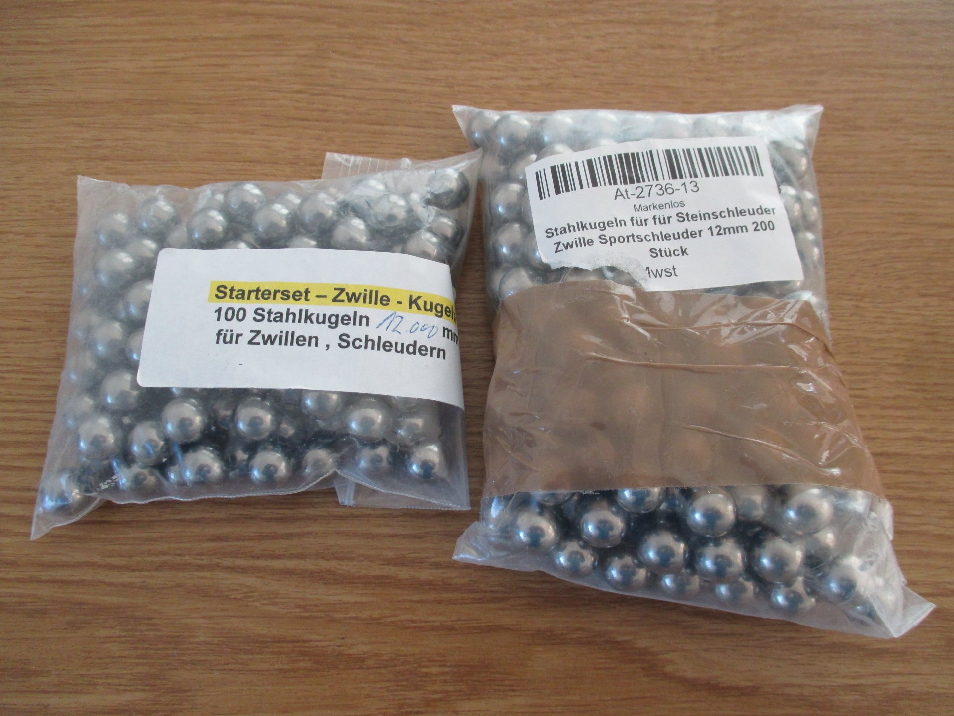 Steinschleudermunition 11mm und 12mm – Bild 2