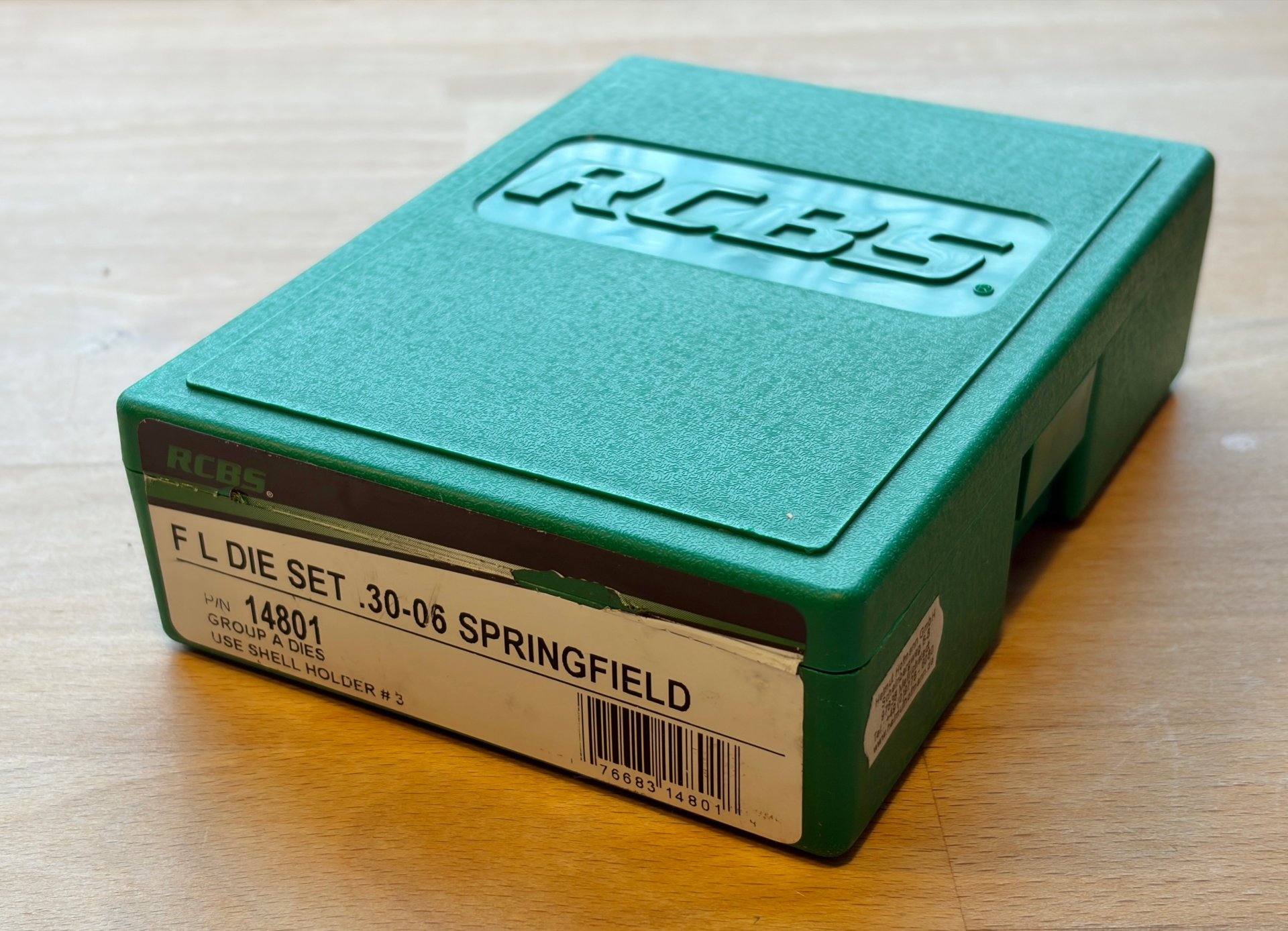 RCBS 30-06 Spring. FL Matrizensatz Full 2-Die-Set Vollkalibriermatrize + Setmatrize Nr. 14801 – Bild 1