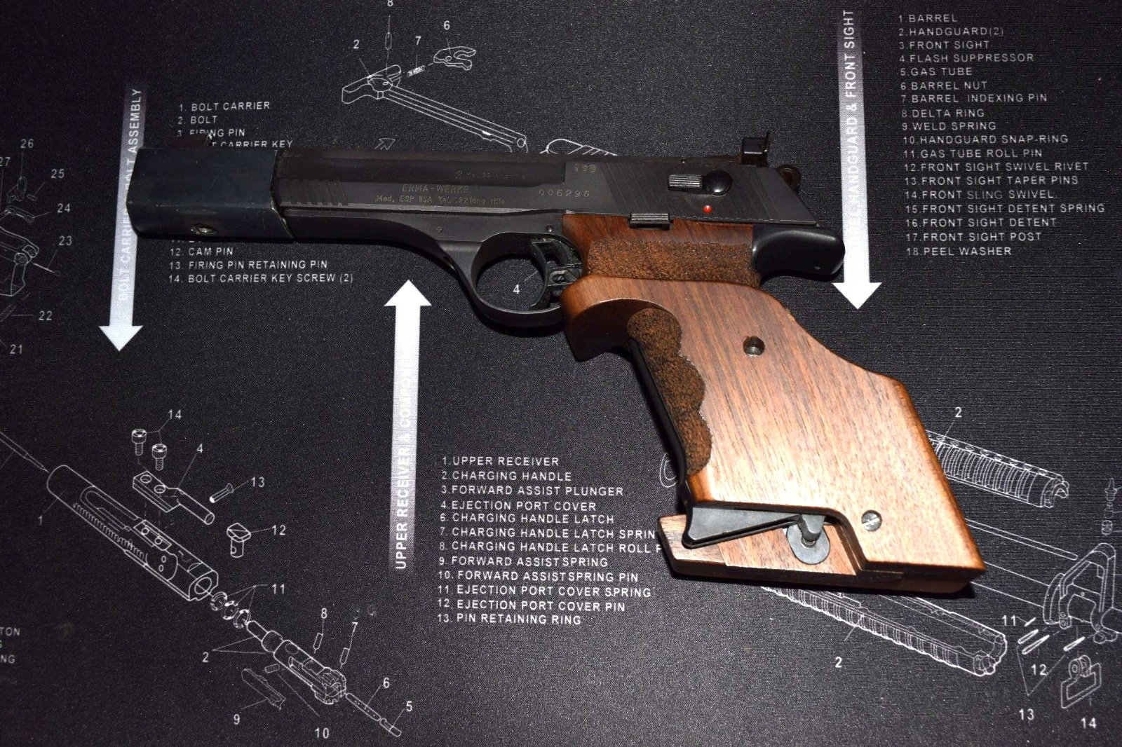 Erma ESP 85 A 22 lr. – Bild 1