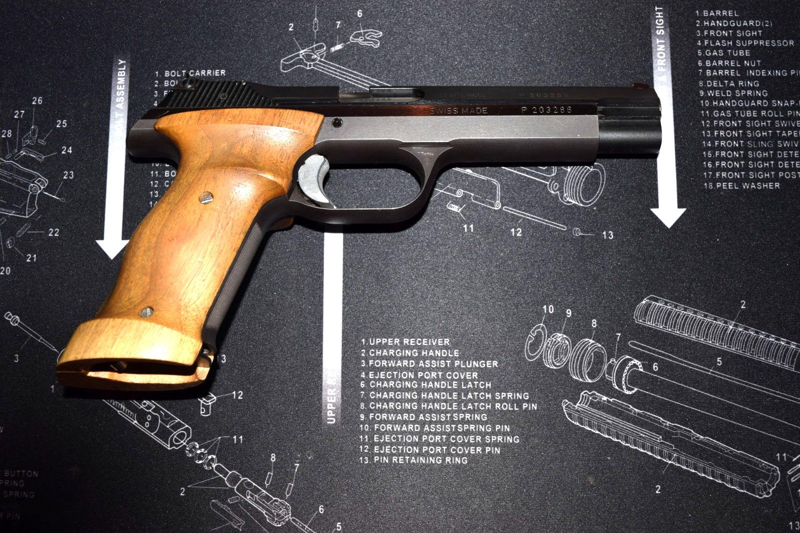Hämmerli Mod 240 38 Spezial Wadcutter – Bild 2