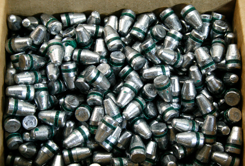500 Stück NEUE BALLEUROPE BLEI Geschosse .356 9mm 125gr 8,1g TC-FB mit Fettrille für TOP Präzision ! – Bild 1