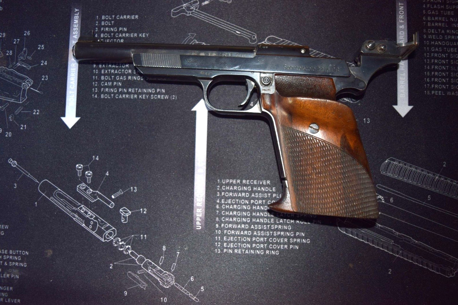 Ziegenhahn ZiDi Sportpistole 22 lr – Bild 1
