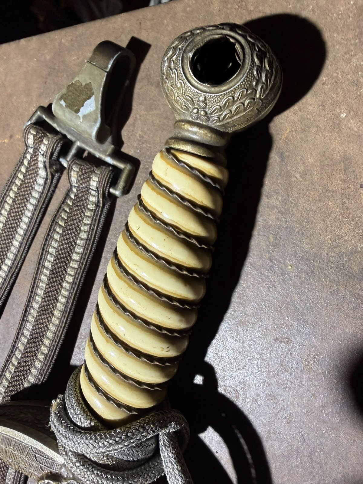 Sehr schöner LW Dolch mit Gehänge und Portepee – Bild 4