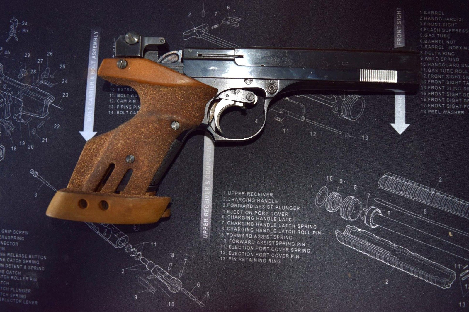 Ziegenhahn Mod 5005 Sportpistole 22 lr – Bild 2