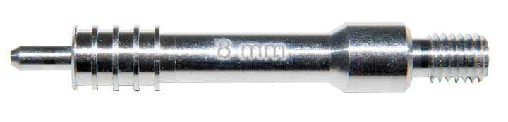 1 x BALLISTOL PATCH / JAGD Adapter Ø 8MM Cal .323 Aluminium speziell für Mikrofaser-Patches M5 Außen – Bild 1