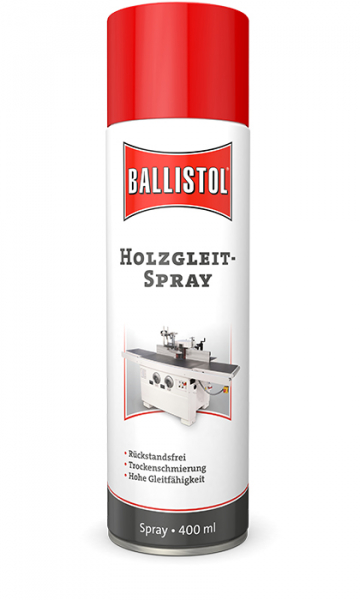 Ballistol HOLZGLEITSPRAY > reine Trockenschmierung | Schmutz haftet nicht > Holz gleitet | Kreissäge – Bild 1