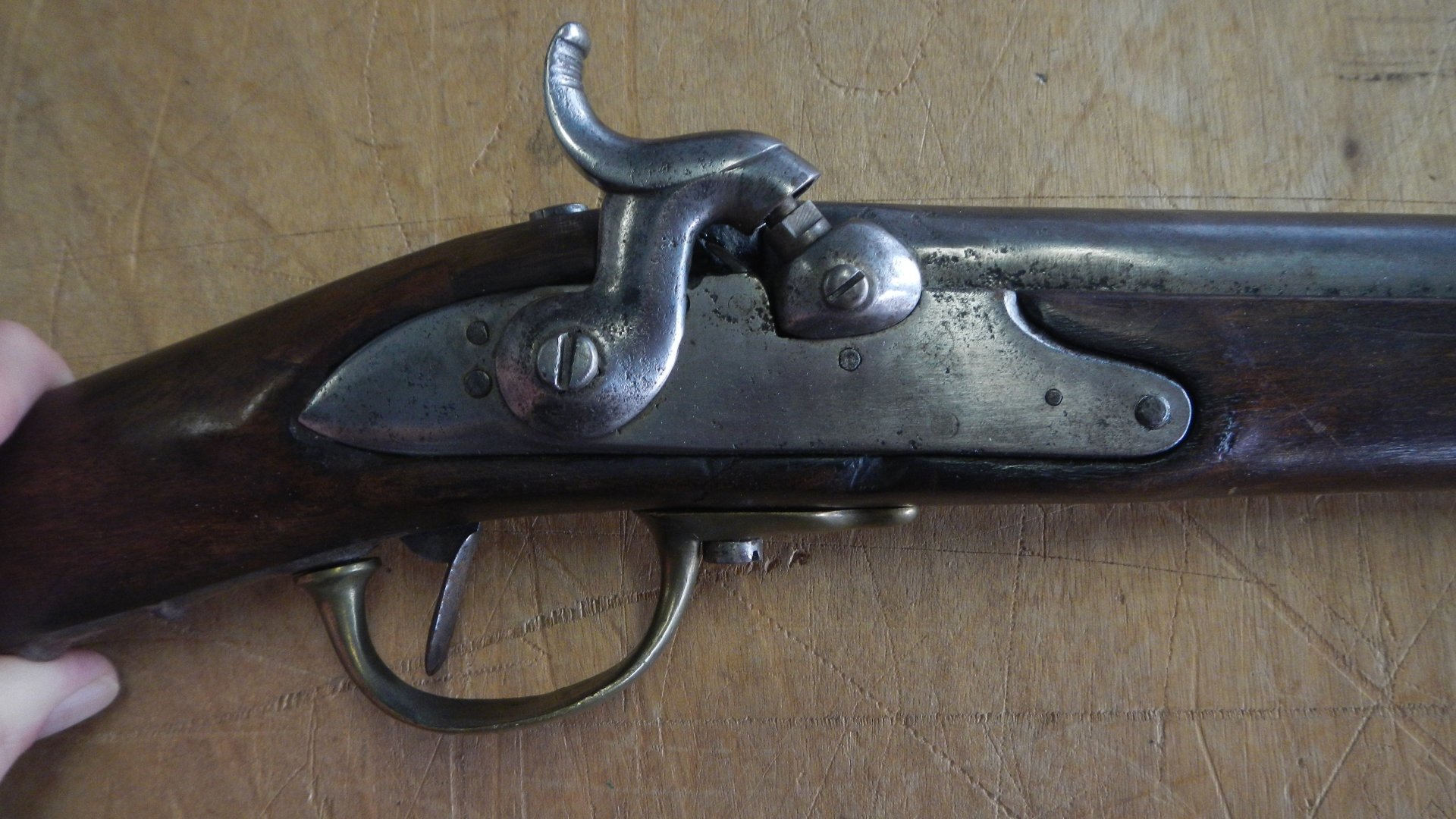 Vorderlader Perkussion Karabiner Kavallerie Frankreich um 1820 – Bild 2