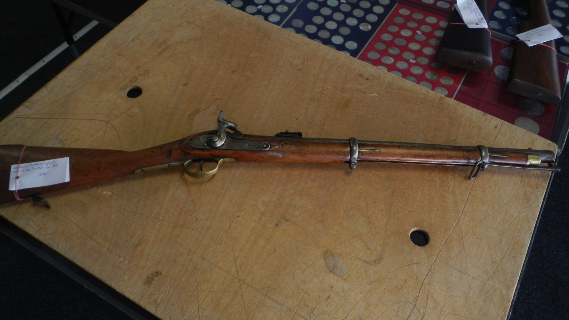 Vorderlader Perkussion Karabiner Artillerie vermutlich Deutsch um 1830 – Bild 1