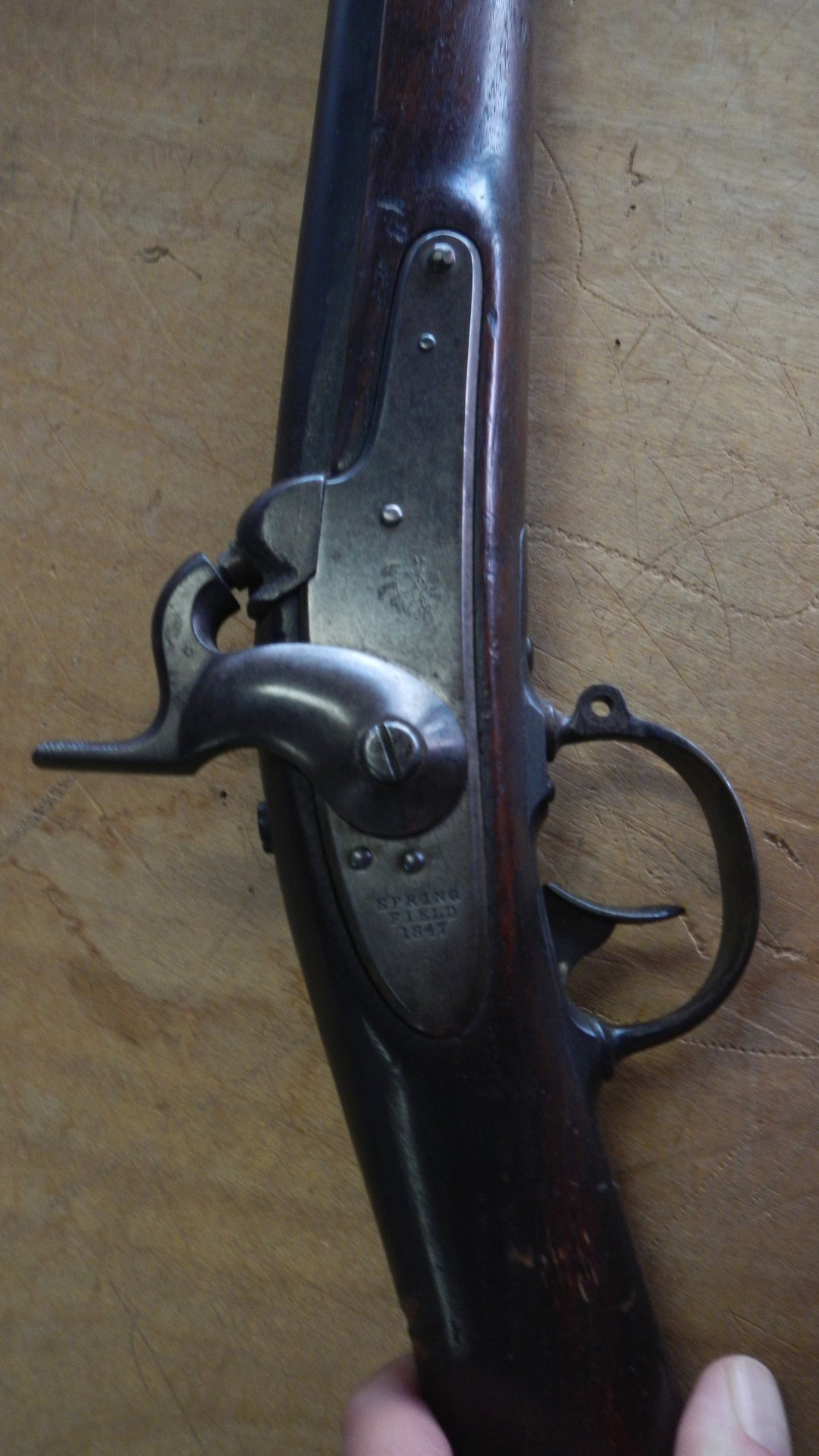 Vorderlader Perkussion Karabiner Kavallerie US Springfield Modell 1847 US Bürgerkrieg – Bild 2