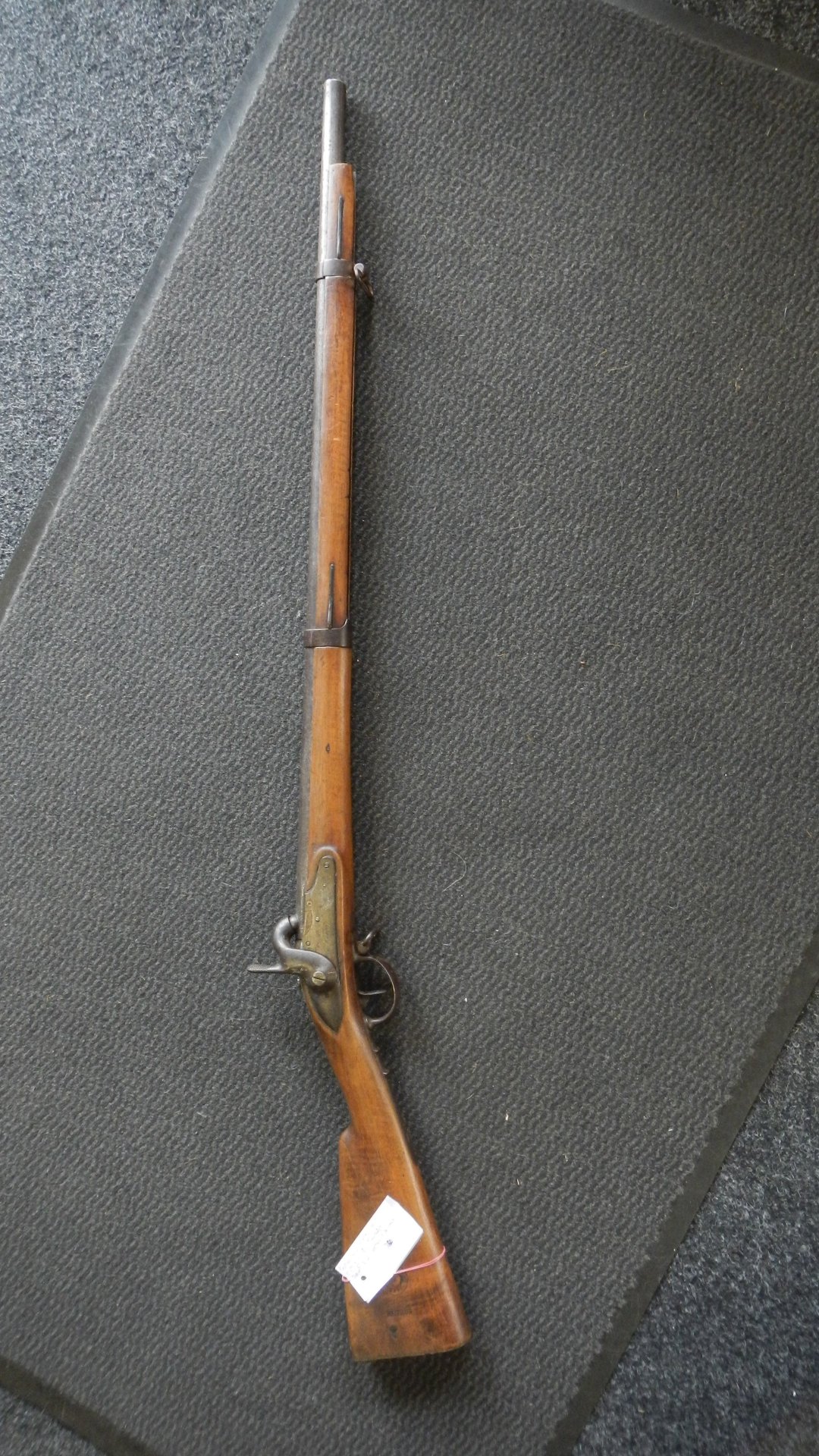 Vorderlader Perkussion Infanterie Gewehr Mutzig M1822 Frankreich Datiert 1838 Piston + Ladest. fehlt – Bild 1