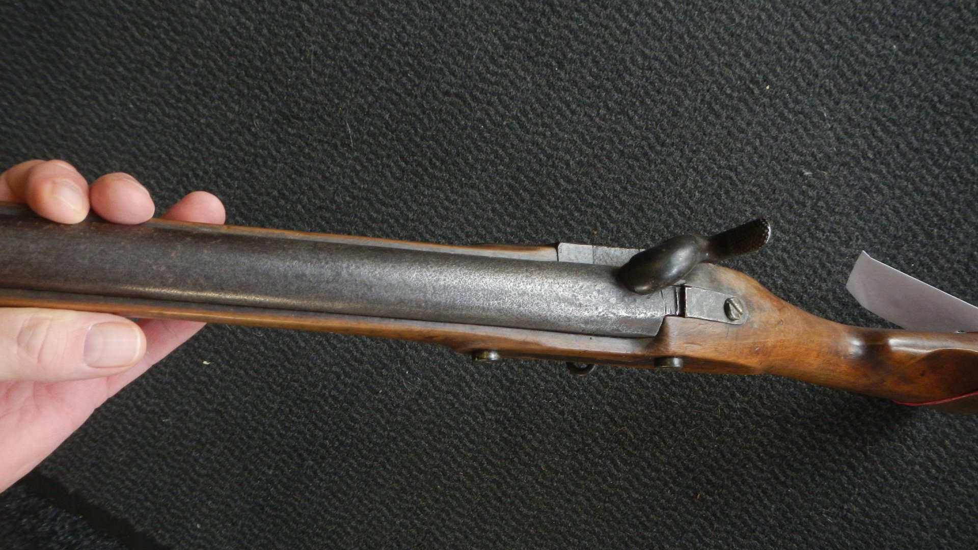 Vorderlader Perkussion Infanterie Gewehr Mutzig M1822 Frankreich Datiert 1838 Piston + Ladest. fehlt – Bild 6