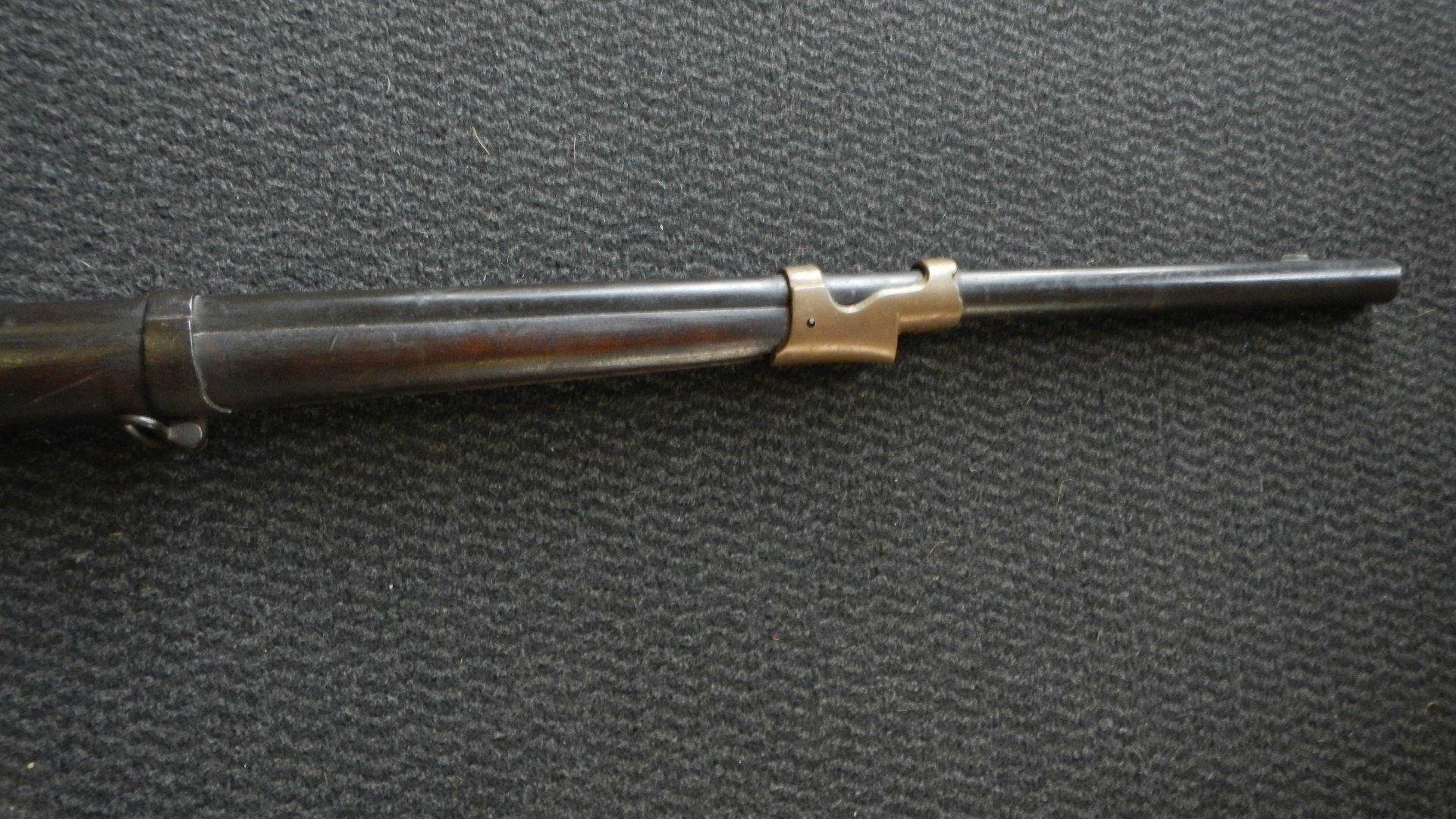 Vorderlader Steinschloß Kavallerie Karabiner Frankreich 1877 Charleville An IX Ladestock fehlt – Bild 3