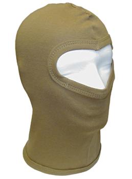 Sturmmaske / Balaclava / Sturmhaube - 1 Loch - dünn - Baumwolle - Coyote (Beige) – Bild 1