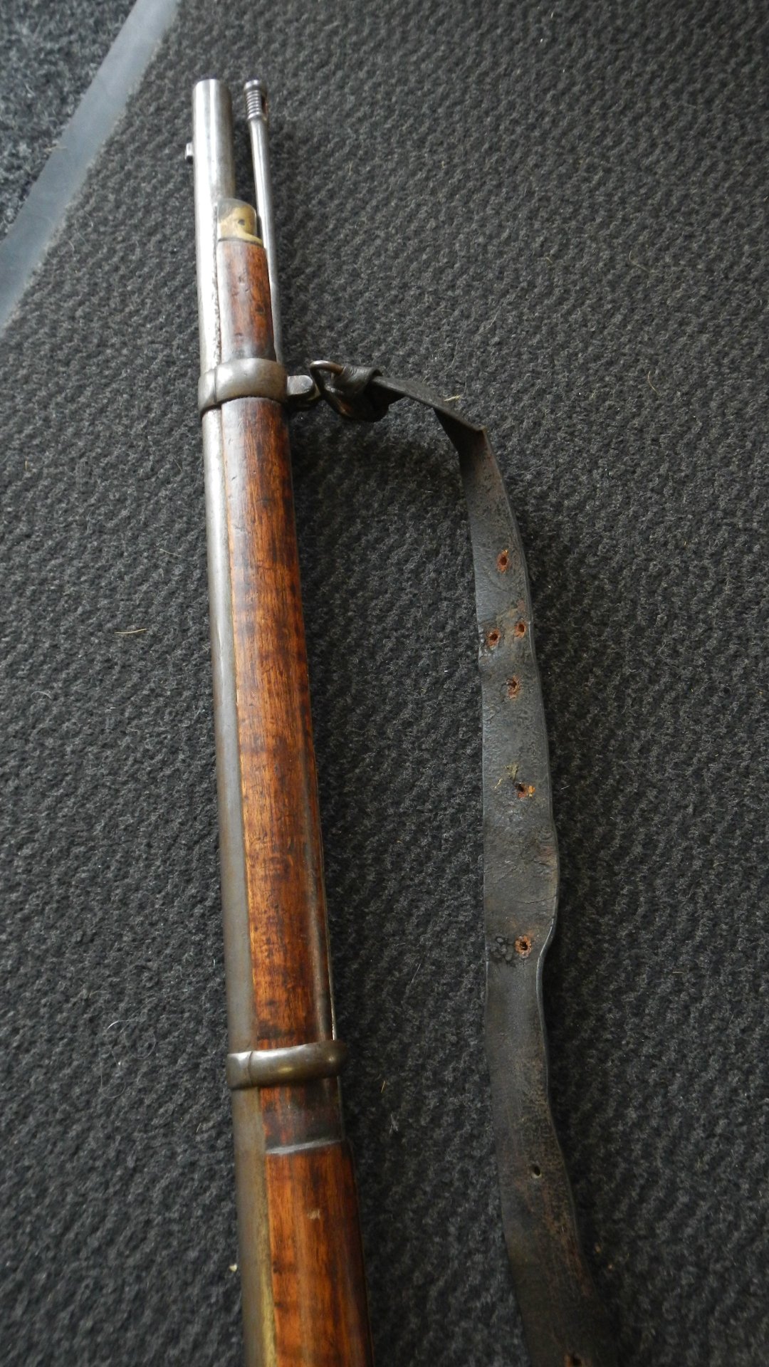 Vorderlader Perkussion Gewehr Österreich 1840er Jahre unter Leopold Werndl mehrfach gestempelt – Bild 3