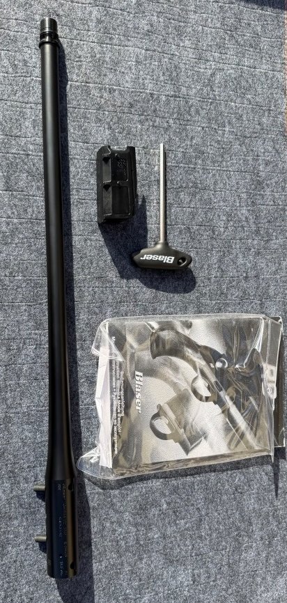 Lauf Blaser R8 9,3 x 62, 52 cm LL, 15 x 1 Gewinde neuwertig – Bild 1