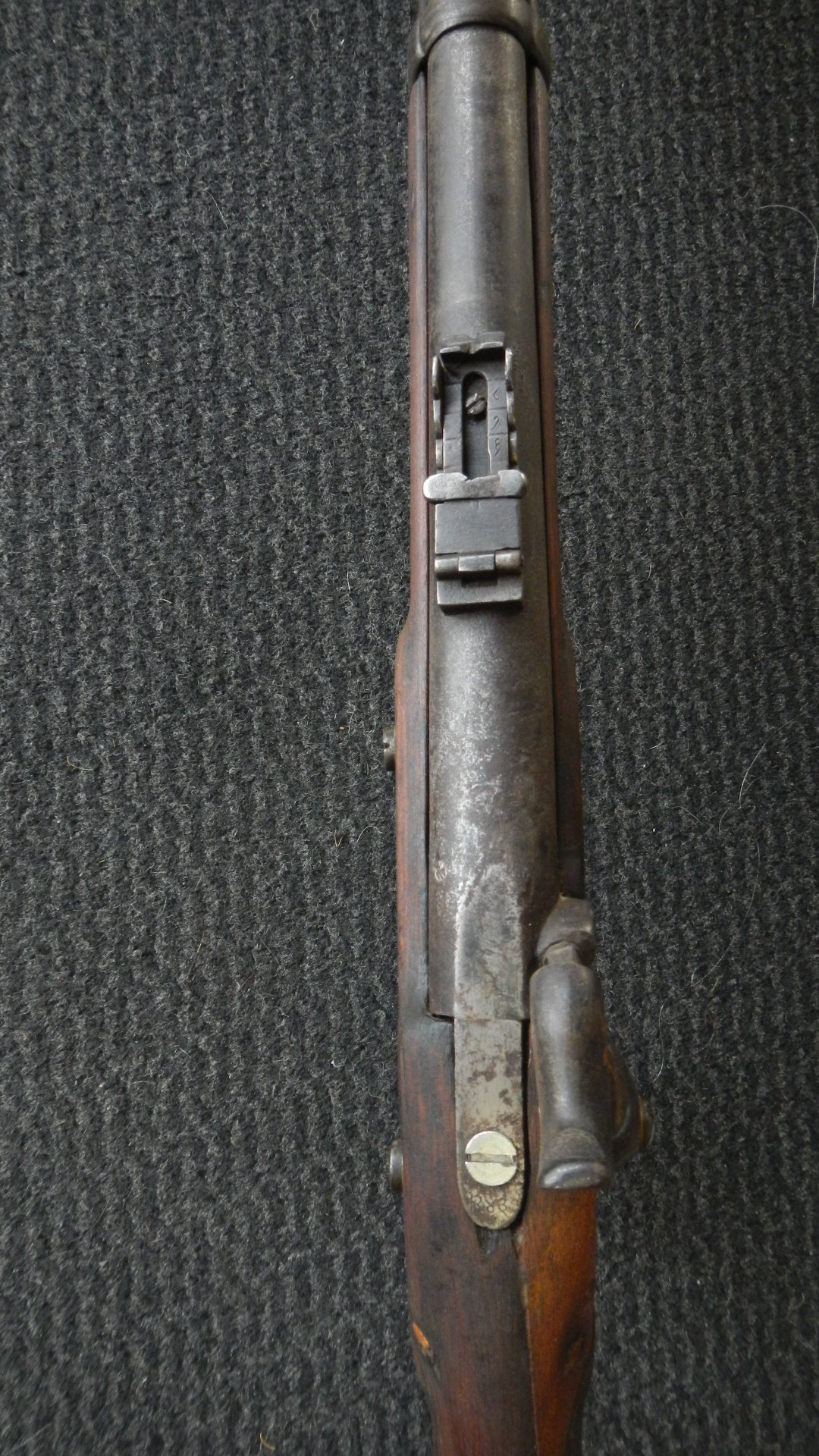 Vorderlader Perkussion Gewehr England für Asien Kein schöner Zustand im Laufinneren – Bild 4