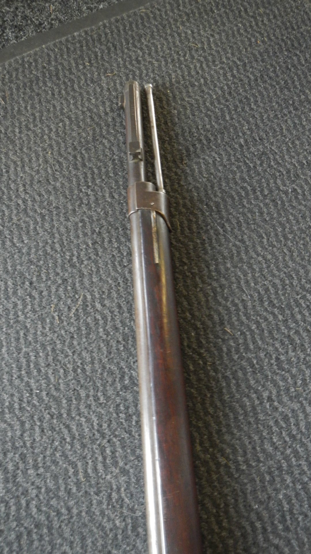 Frankreich Zündnadel Gewehr Chassepot MLe 1866 von 1867 Kaliber 11 Sauberer Lauf guter Zustand – Bild 3
