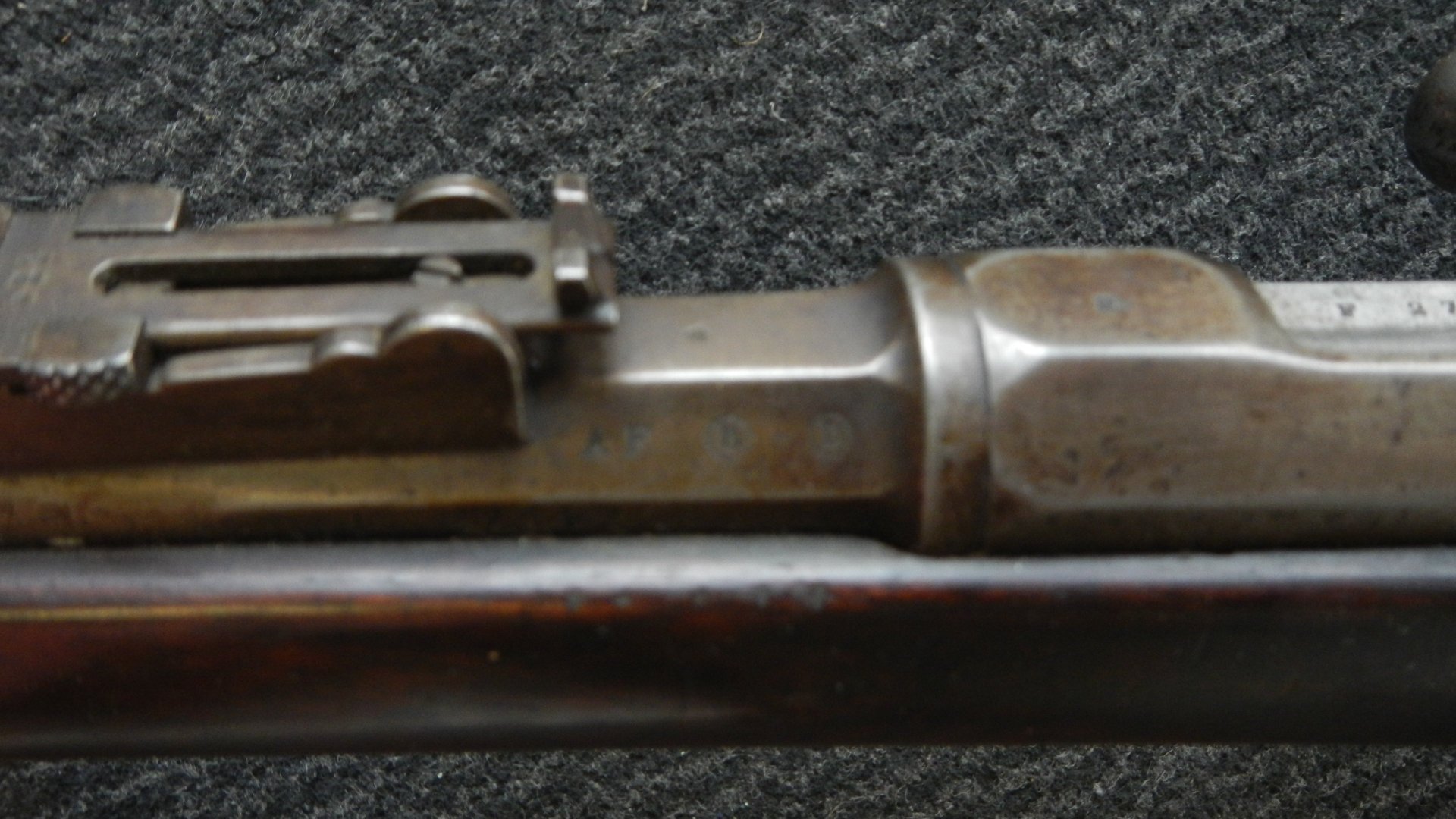 Frankreich Zündnadel Gewehr Chassepot MLe 1866 von 1867 Kaliber 11 Sauberer Lauf guter Zustand – Bild 5