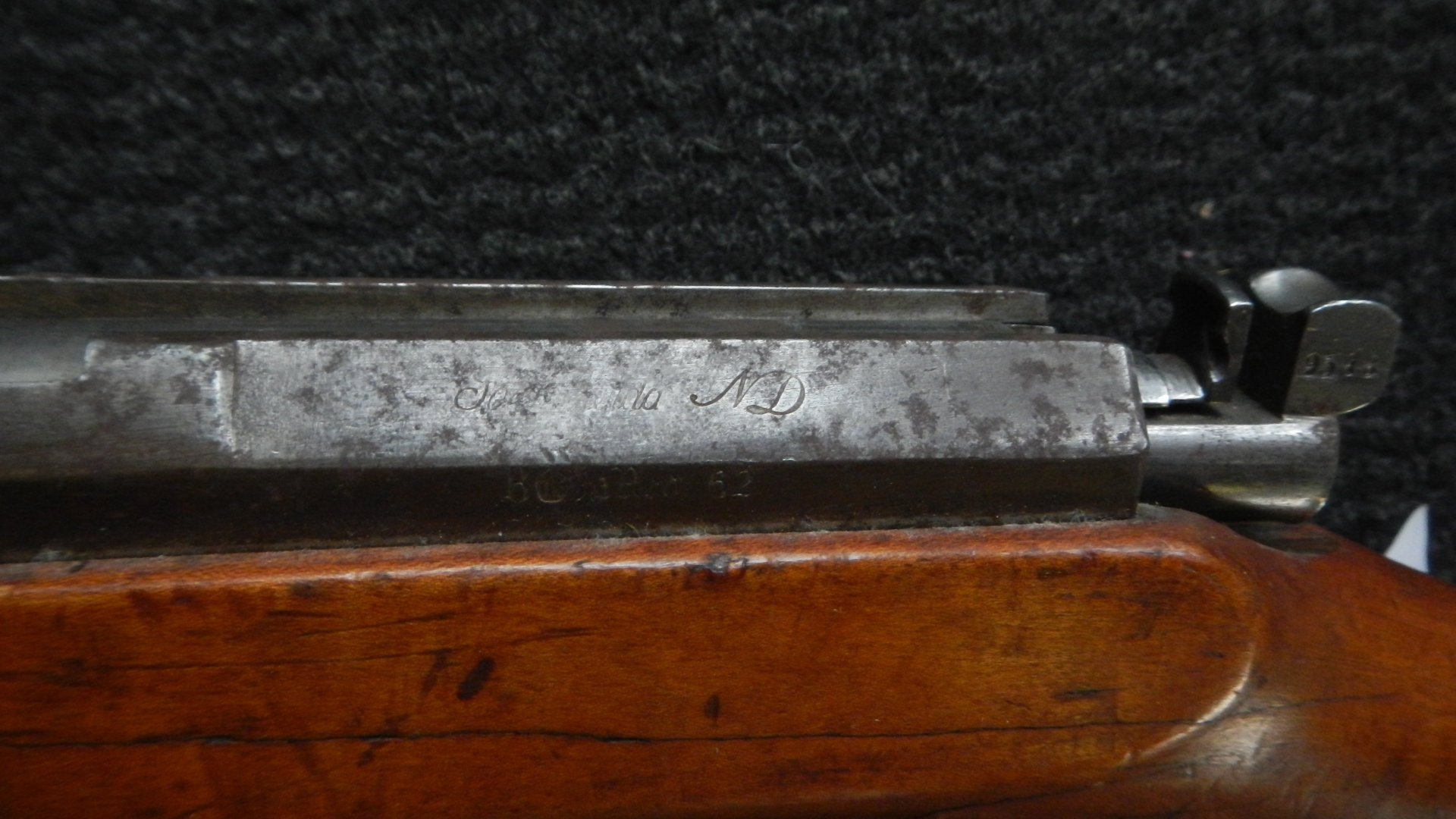 Preussen Zündnadel Gewehr Nicolas Dreyse Sömmersda M62 viele Stempel Sauberer Lauf guter Zustand – Bild 5