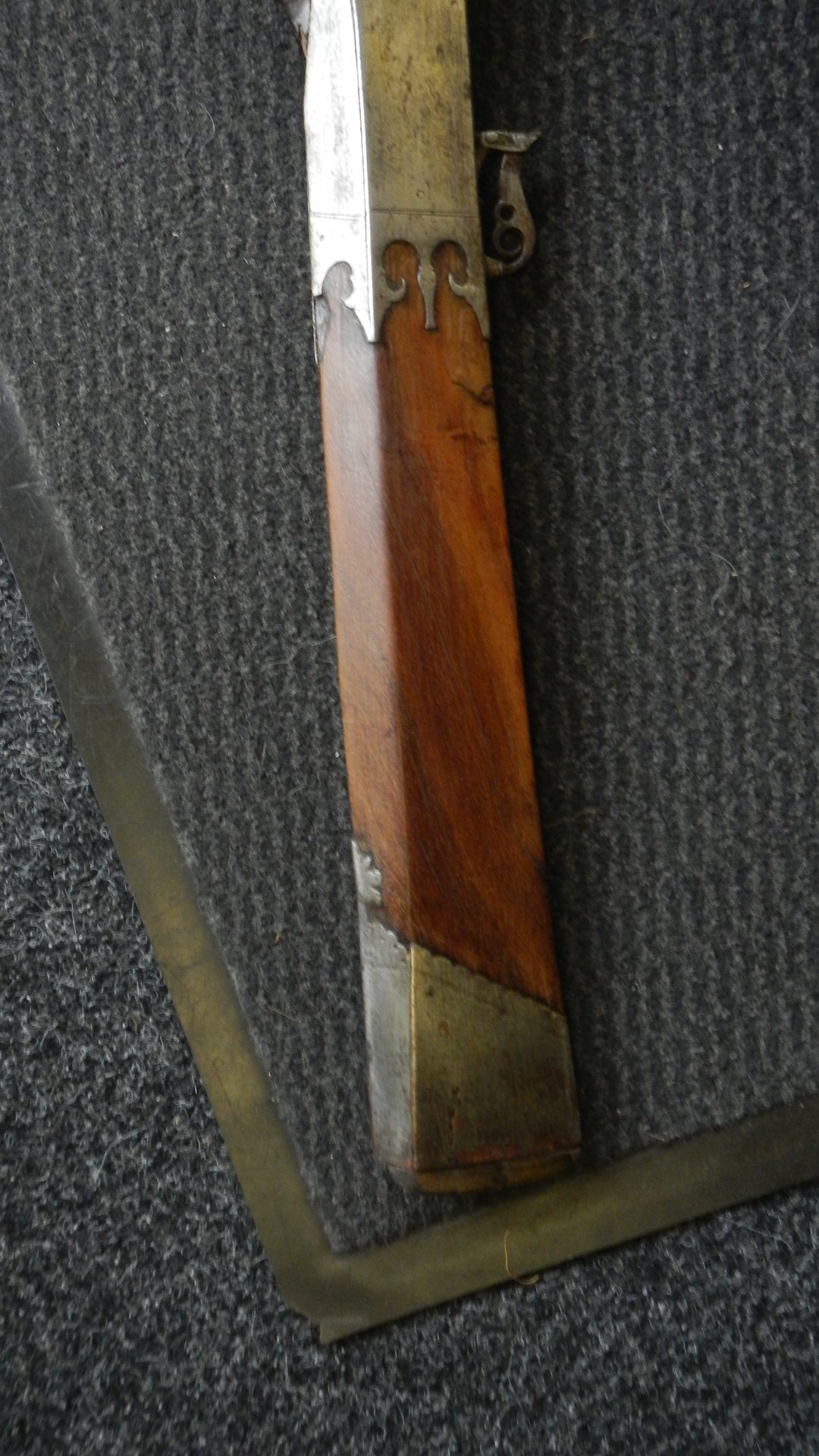 Original Luntenschloss Muskete vermutlich Asien Abzug funktioniert 145cm – Bild 3