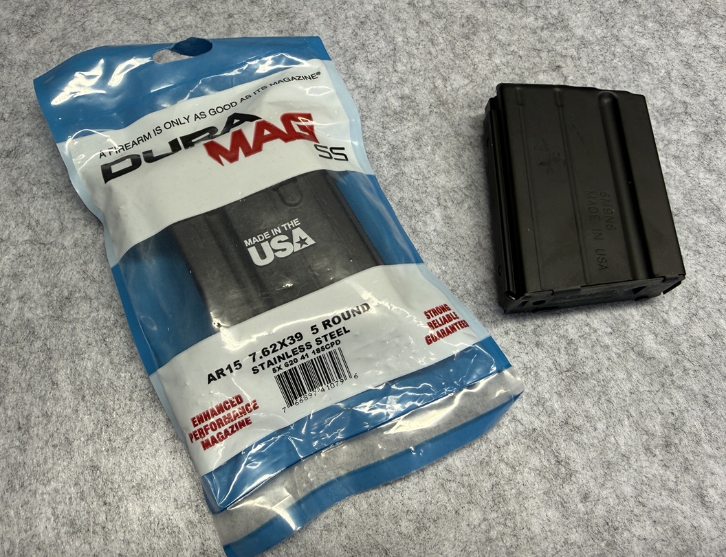 2 Stück Duramag Magazine 5 Schuss Kaliber 7,62x39 passend für AR15 – Bild 1
