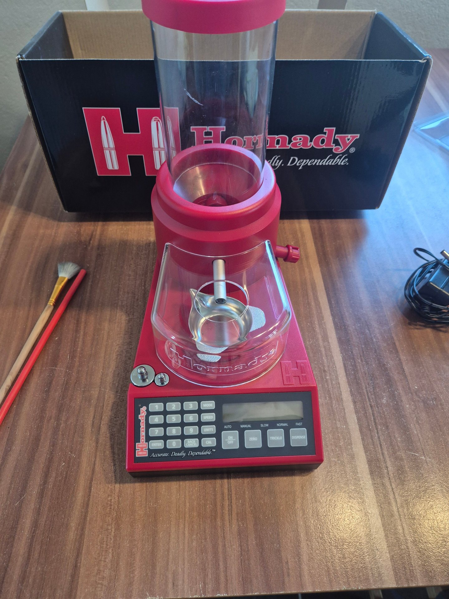 Hornady Lock-N-Load Auto Charge Pulverdosiergerät mit Originalkarton – Bild 3