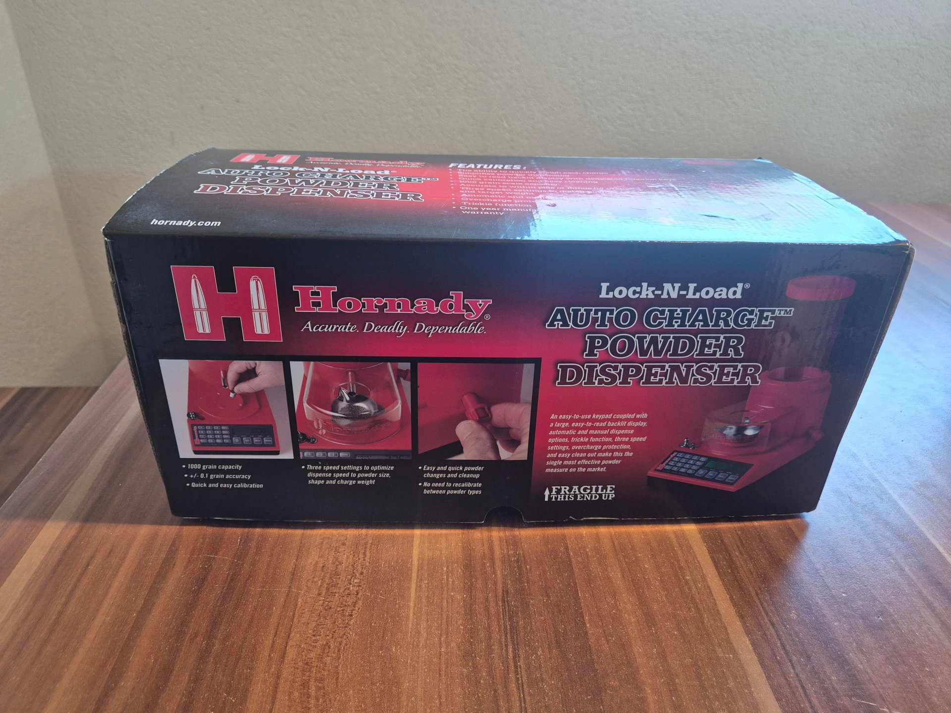 Hornady Lock-N-Load Auto Charge Pulverdosiergerät mit Originalkarton – Bild 1