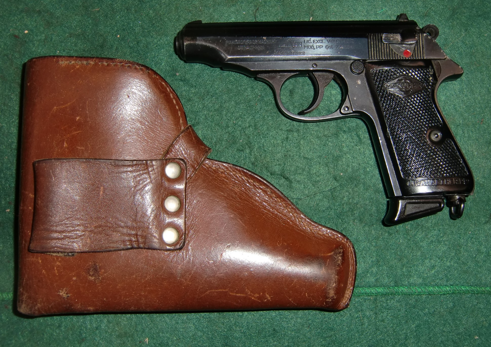 WALTHER PP Manurhin Lizenz **schwedische Polzei TILLHOR POLISEN 7,65Br mit Holster – Bild 1