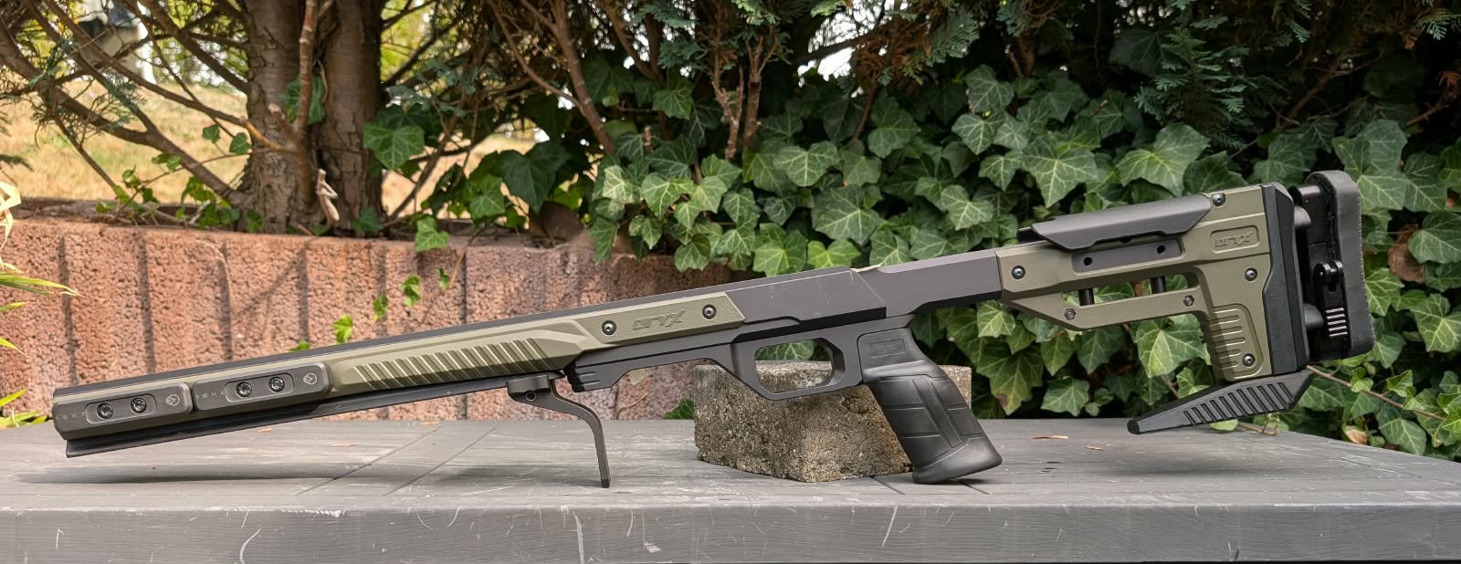 MDT Oryx Chassis CZ457 LRP Oliv PRS Ready – Bild 1