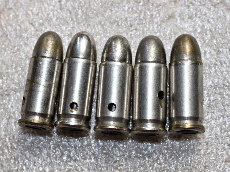 5 Stück ORIG. ZOLL FN10/22 - HK4 EX-PATRONEN aus den 60er Jahren 7,65er von F.N. – Bild 1