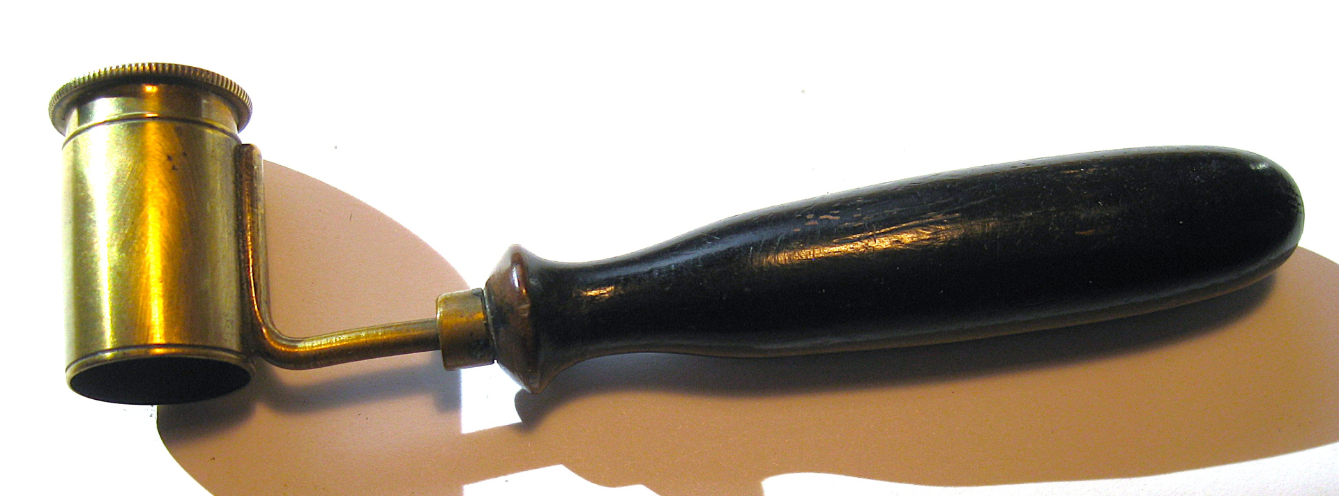 Sehr altes Pulvermaß für Schwarzpulver – Bild 2