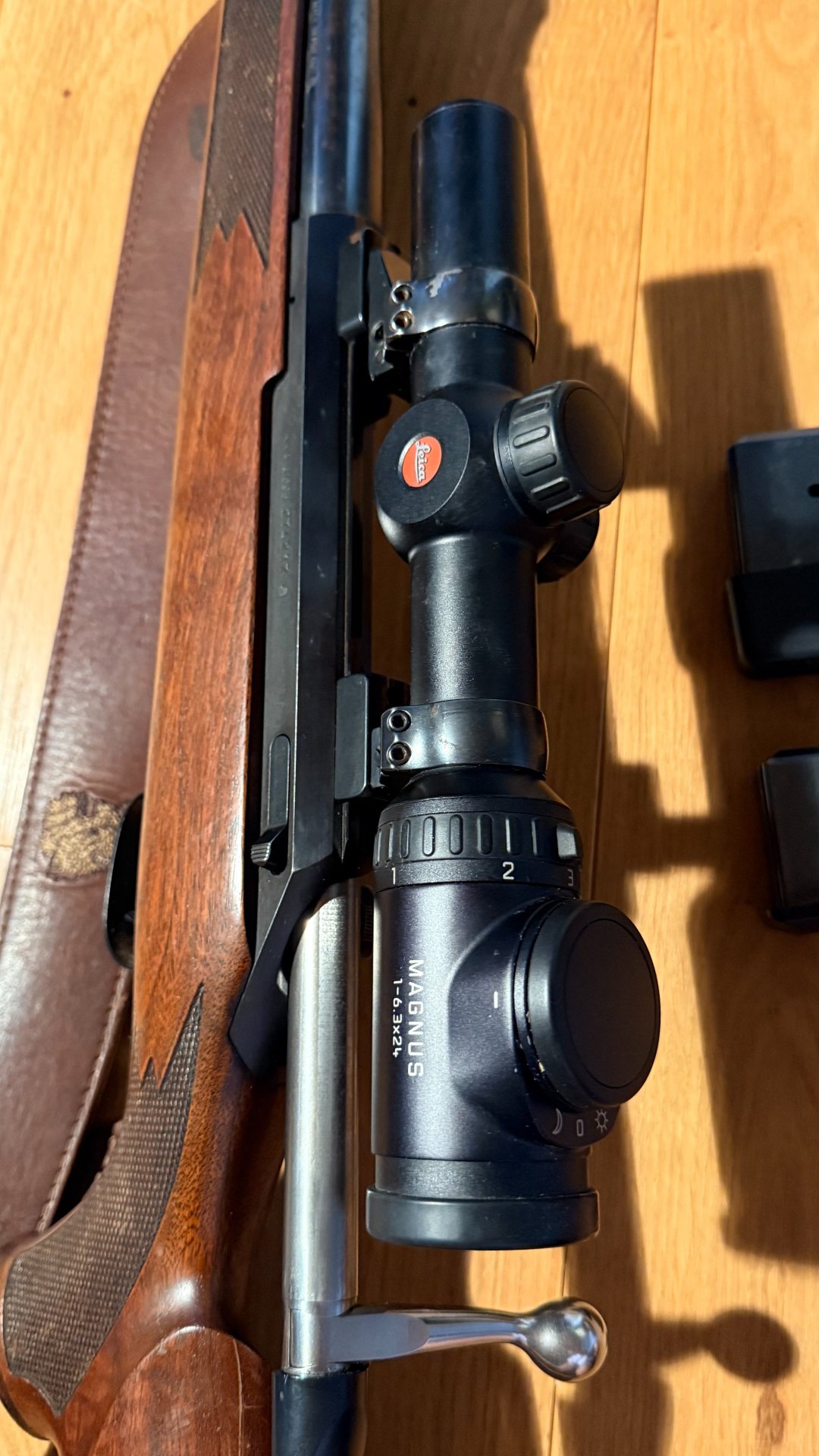 Drückjagd Set: Tikka M695 9,3x62 + Leica Magnus 1-6,3x24 – Bild 2