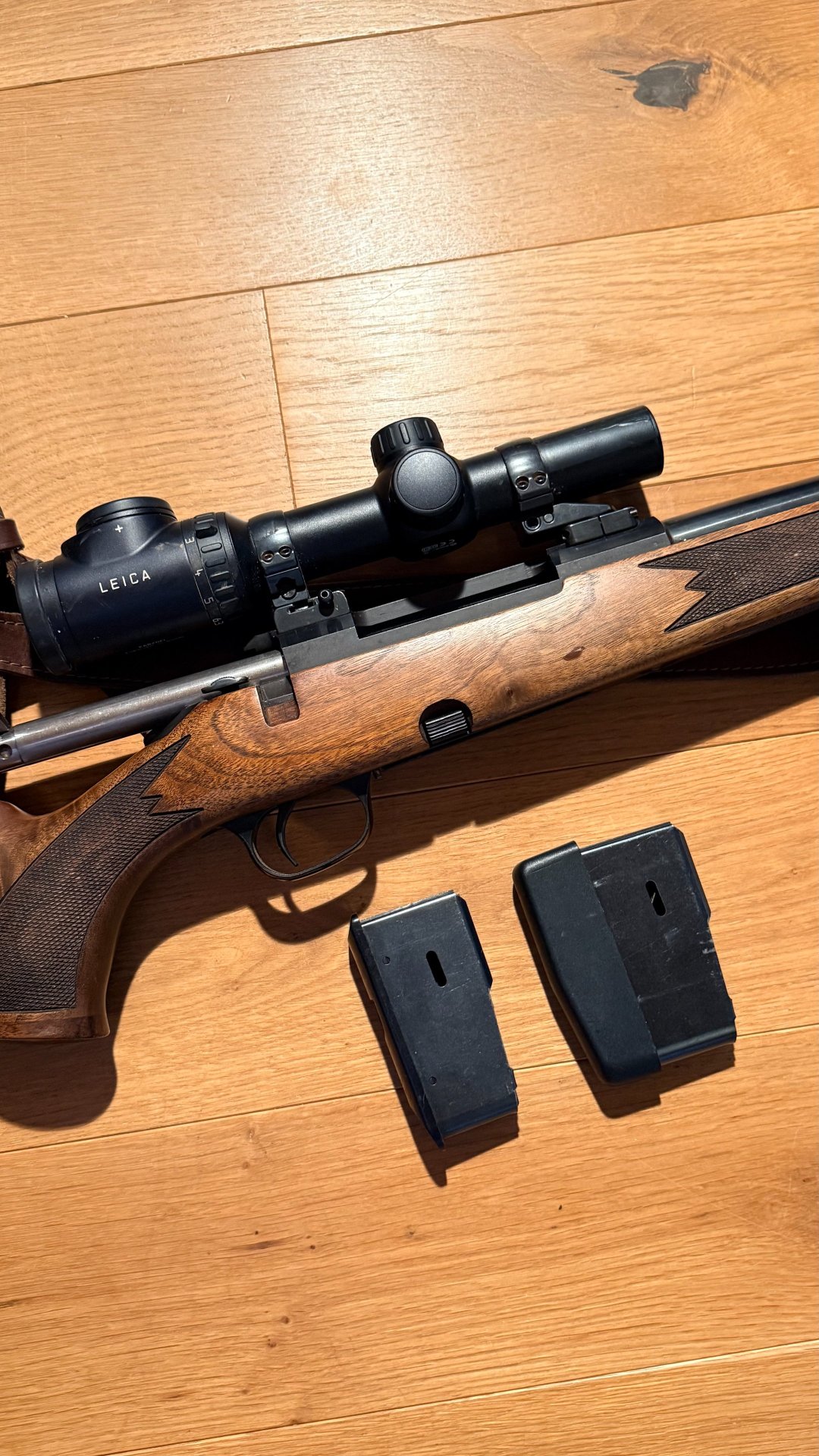Drückjagd Set: Tikka M695 9,3x62 + Leica Magnus 1-6,3x24 – Bild 3