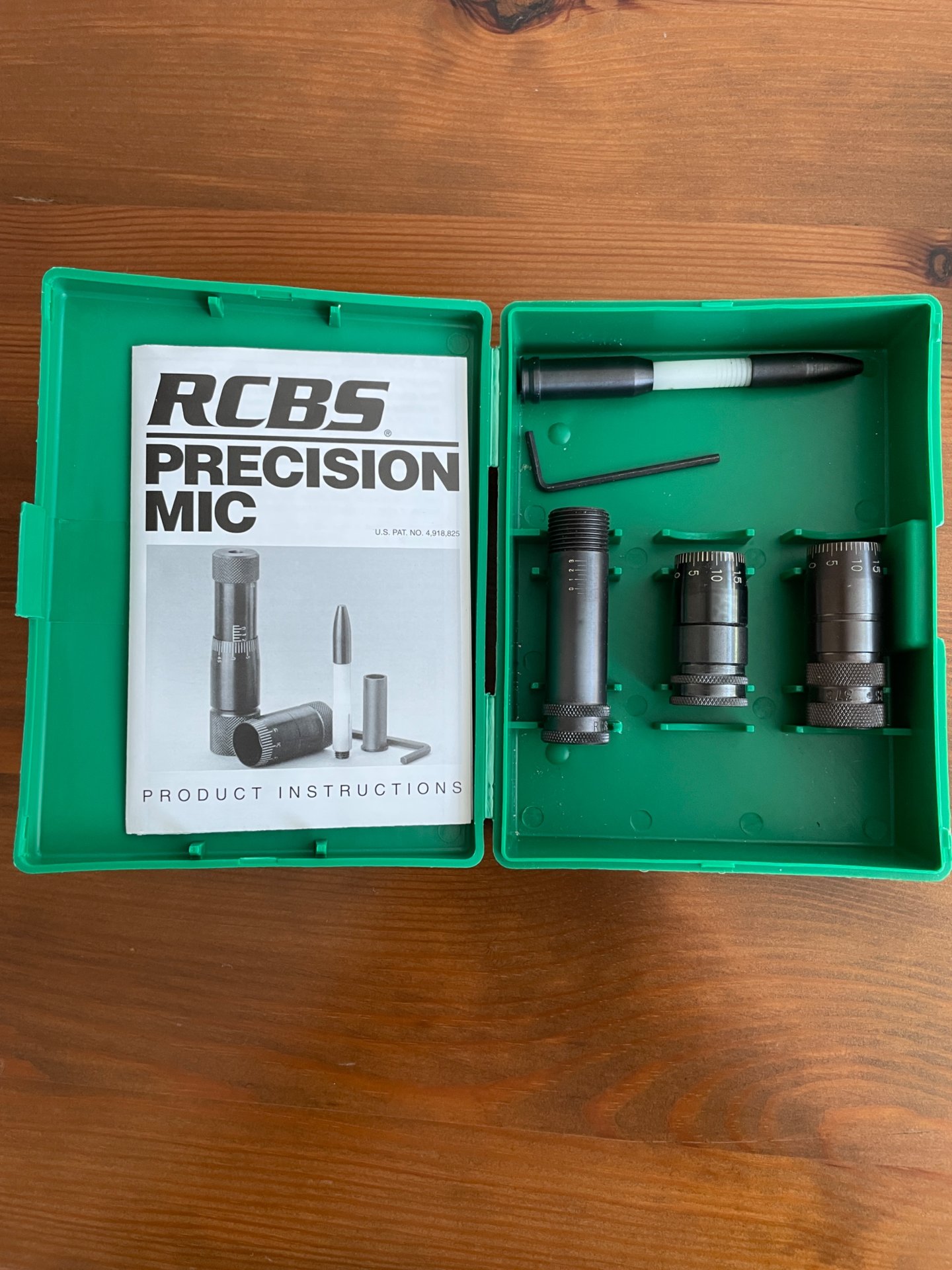 PRECISIONS MIC .375 H&H Magnum - RCBS Patronenlager-Messlehre – Bild 1