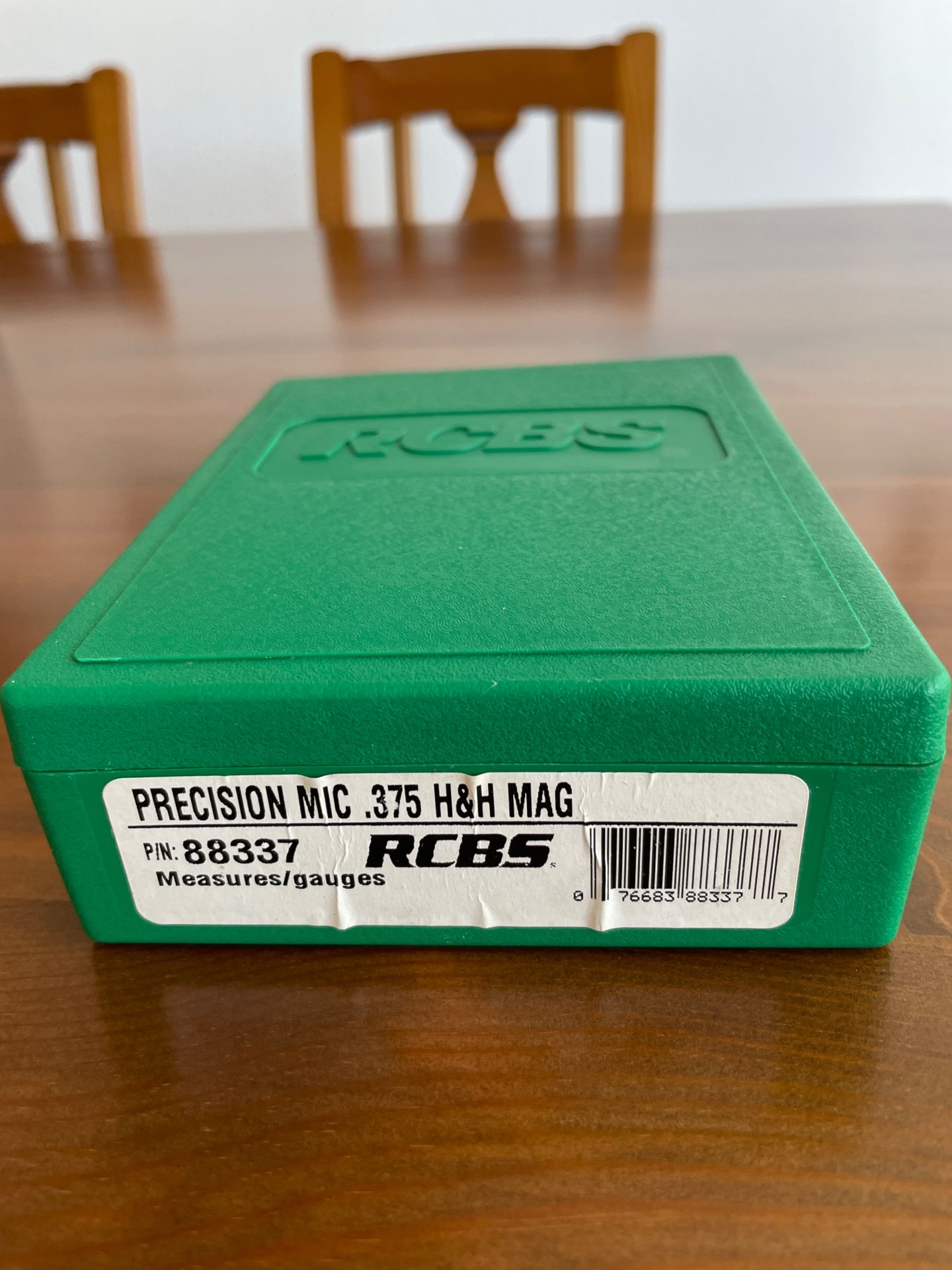 PRECISIONS MIC .375 H&H Magnum - RCBS Patronenlager-Messlehre – Bild 2