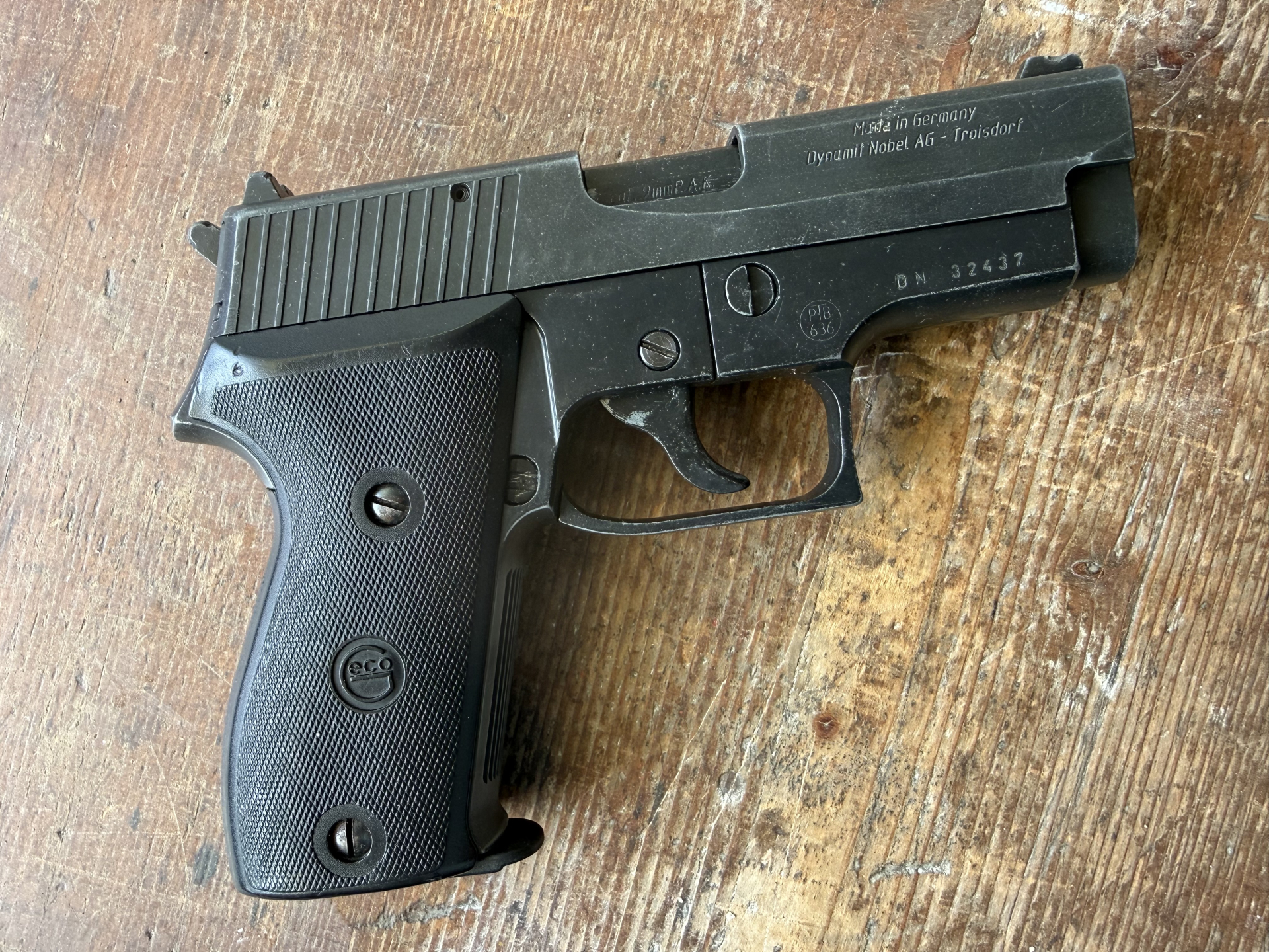 Geco Mod. 225 aus 1995 im Full Set mit Holster und US - Koffer – Bild 2