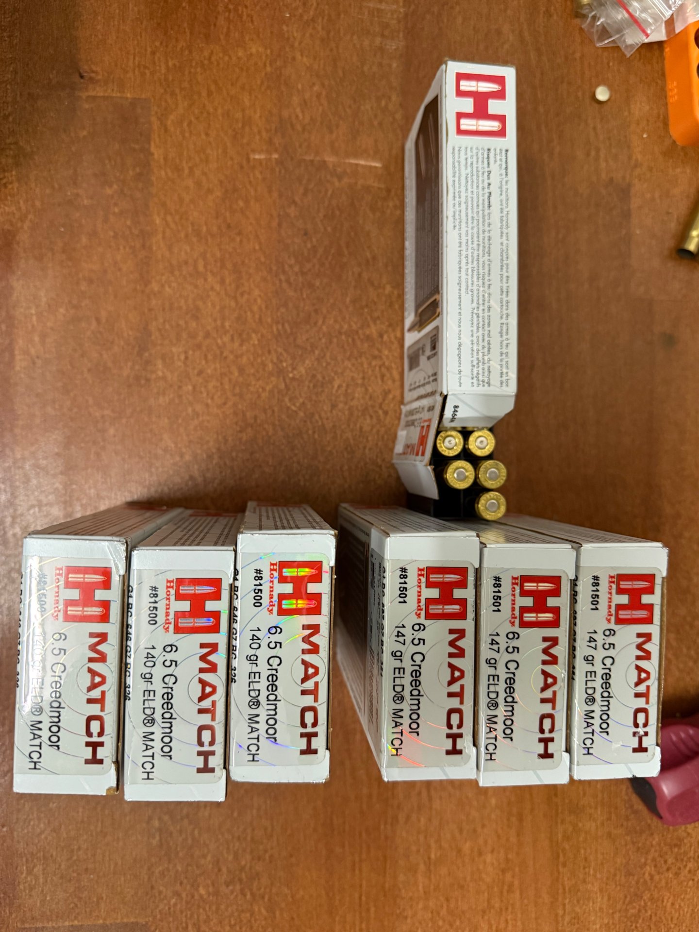 6,5 Creedmoor Hornady ELD Match 140/147 gr – 123 Patronen – Fabrikmunition – Bild 2