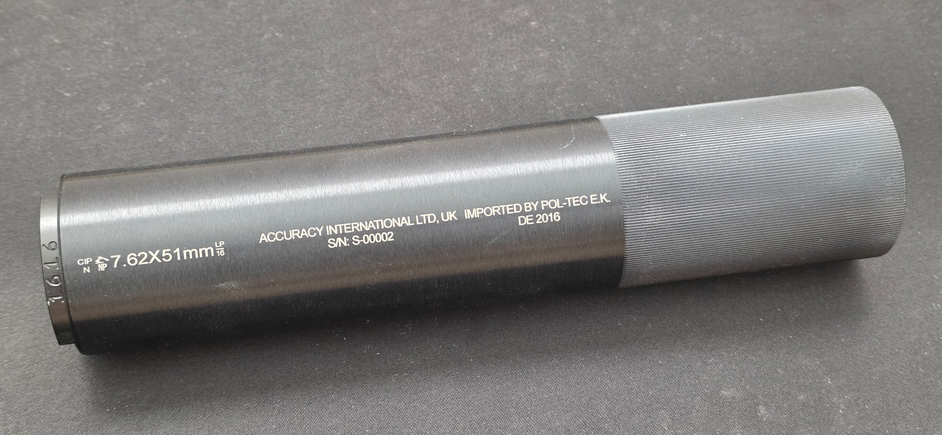 Accuracy International Schalldämpfer Kaliber .30 7,61x51 für AT – Bild 1