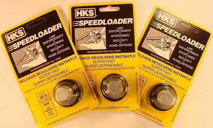 @ HKS Speedloader Mod. 587-A - 3Stück- Kal. .357 Mag 7-Schuss z.B S&W 686 Magnum Plus Smith & Wesson – Bild 1