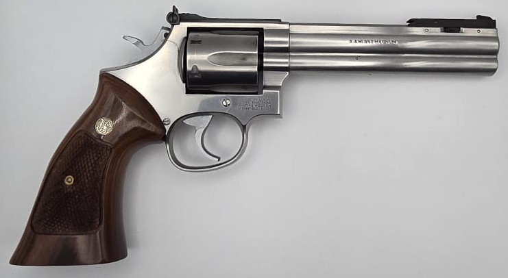 Smith & Wesson Revolver 686 - 3 Practical Champion + 350 Patronen .357Mag – Bild 2