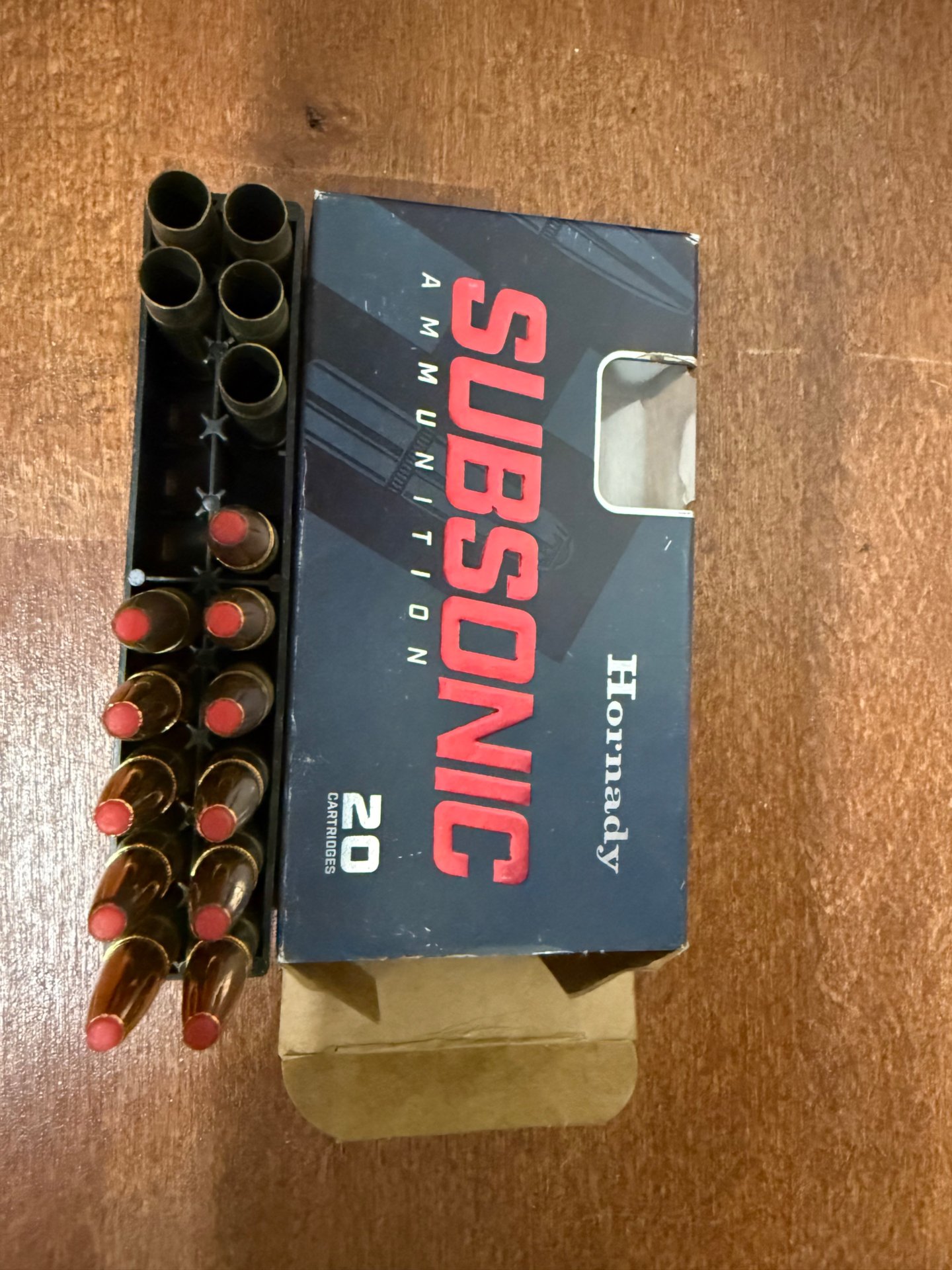 .300 Blackout Hornady SUB-X 190 gr – 191 Patronen – Fabrikmunition – Bild 2