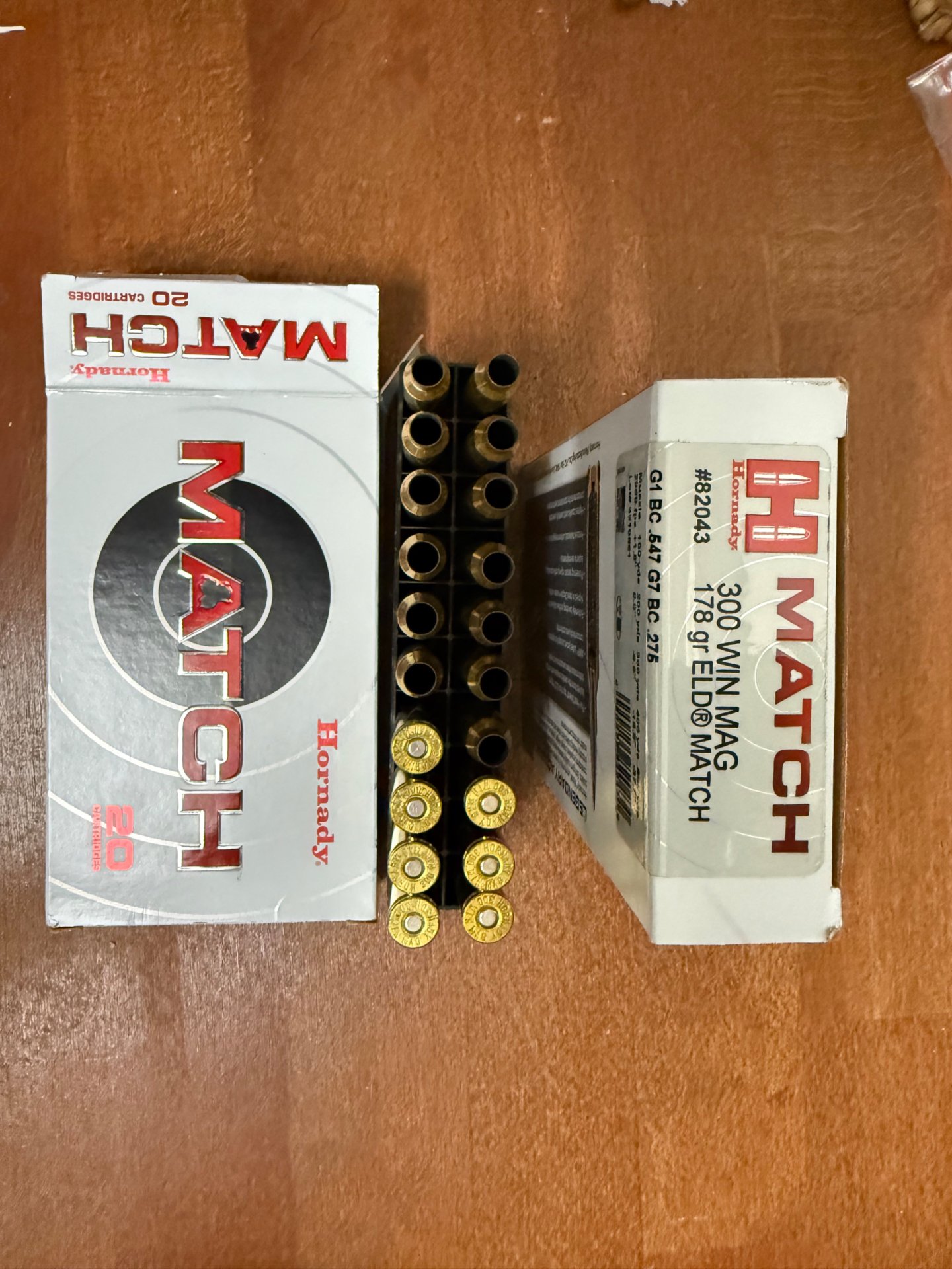 Hornady .300 Win. Mag. 178 gr ELD Match – 27 Patronen / 1+1 Packungen – Bild 1