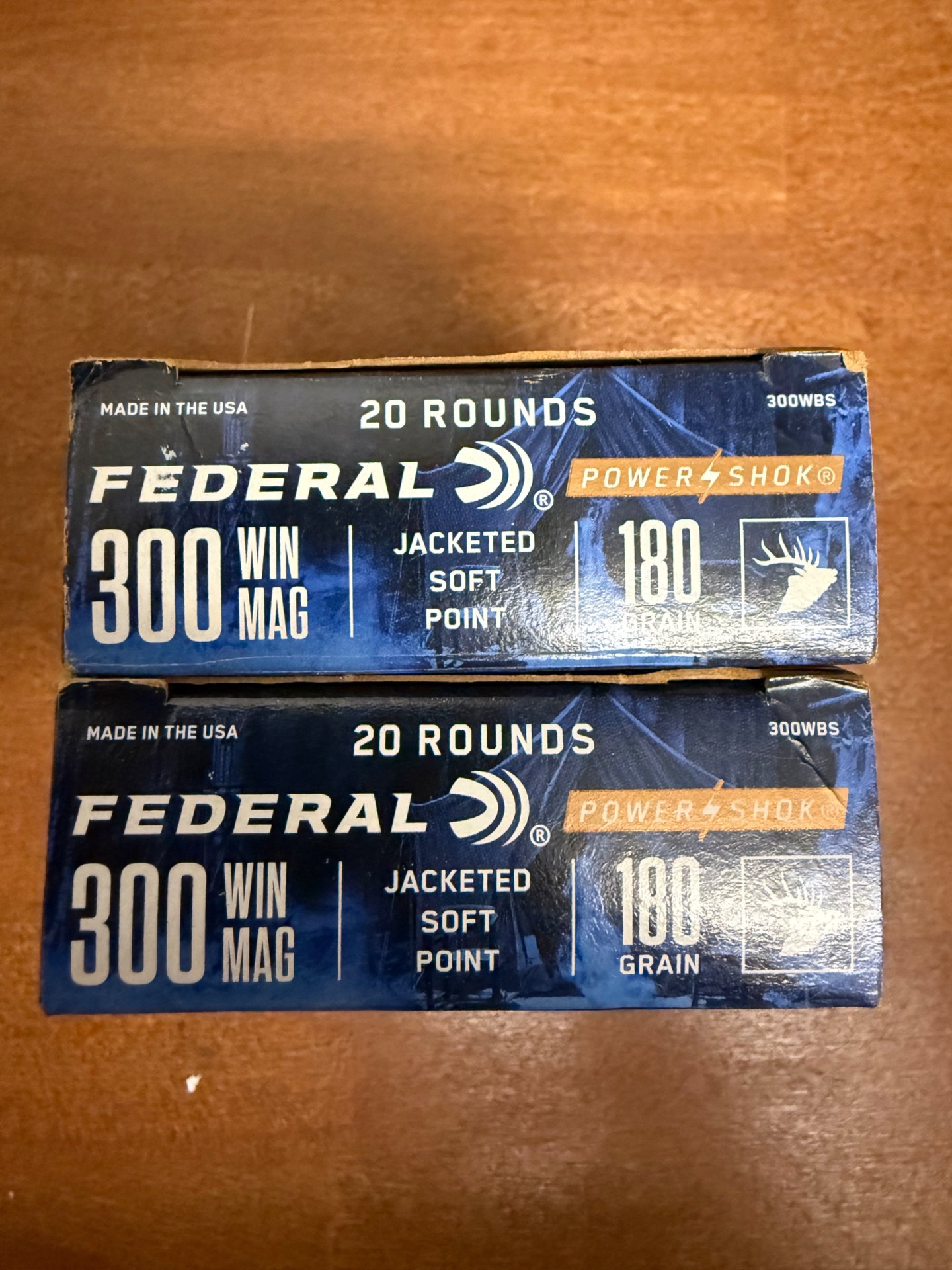 .300 Win. Mag. 180 gr Jagdmunition – Federal Power-Shok + Armscor Nosler AccuBond – 60 Patronen – Bild 1
