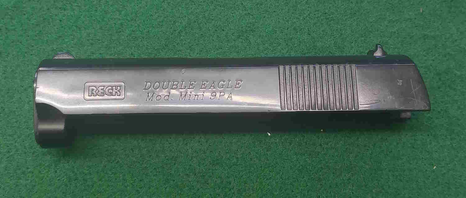 Verschluss (Schlitten) Reck Double Eagle Mod. Mini 9PA Kal. 9mmK PTB: 614 – Bild 1