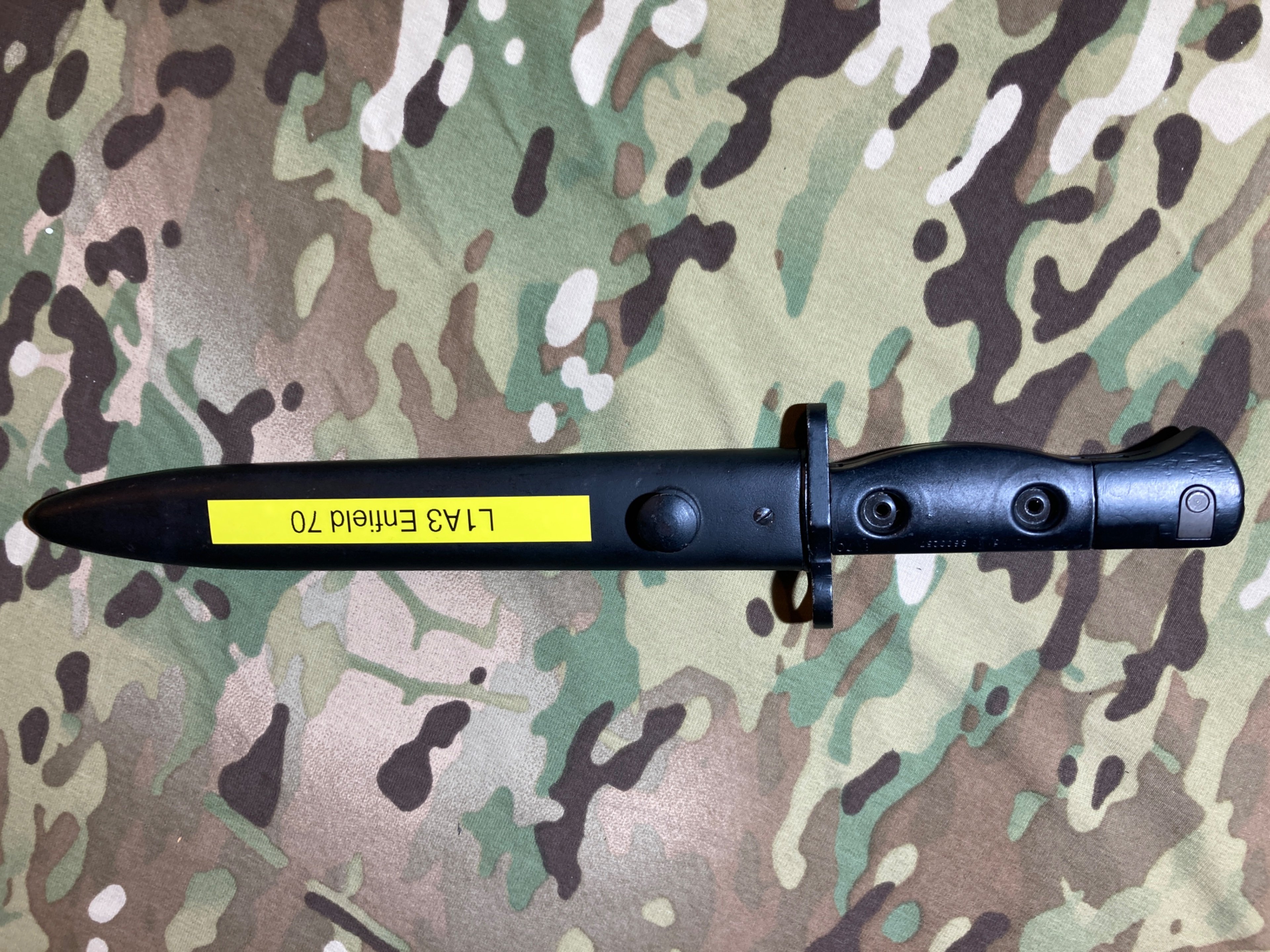 British Army Enfield L1A3 Bayonet Bajonett für L1A1 1970 – Bild 1